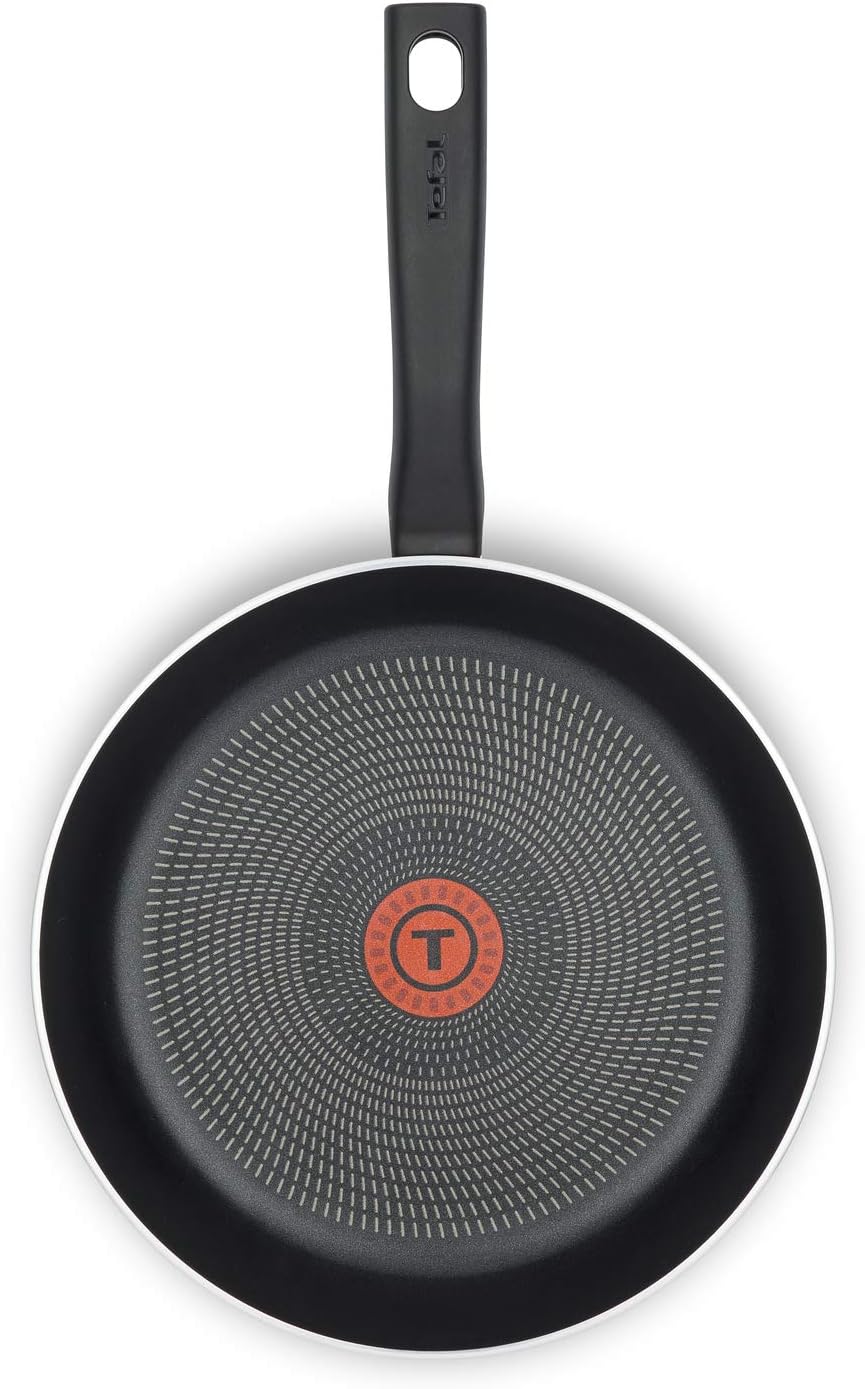 Tefal G6 Tempo Flame 32 Cm Non Stick Frypan With Thermo Spot, Red, Aluminium, C3040883