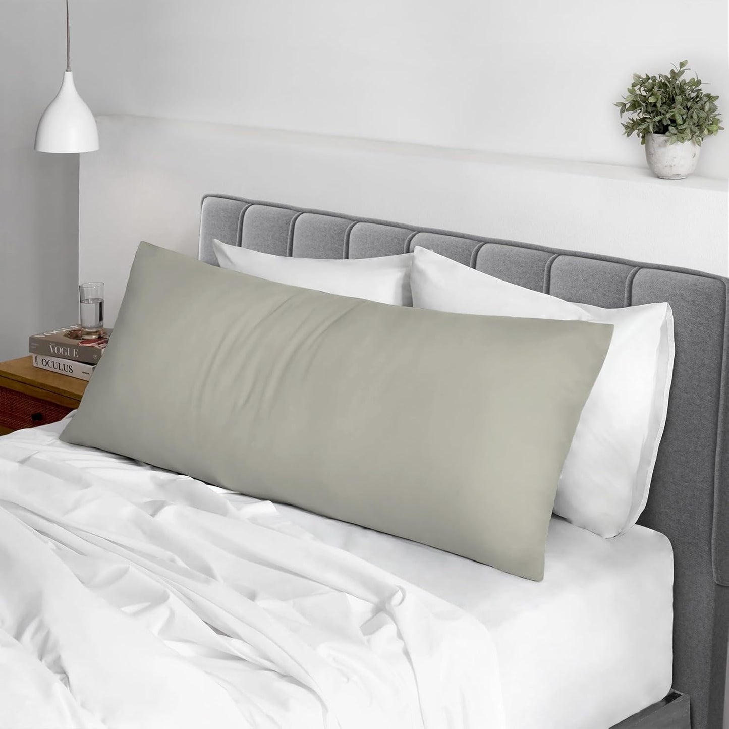Pizuna Pure 100% Cotton Pillow Cases Queen Size Set of 2 Rio Red, Luxurious 400 Thread Count Long Staple Cotton Sateen with Envelope Closure (Combed Rio Red Cotton Pillow Cases Queen)