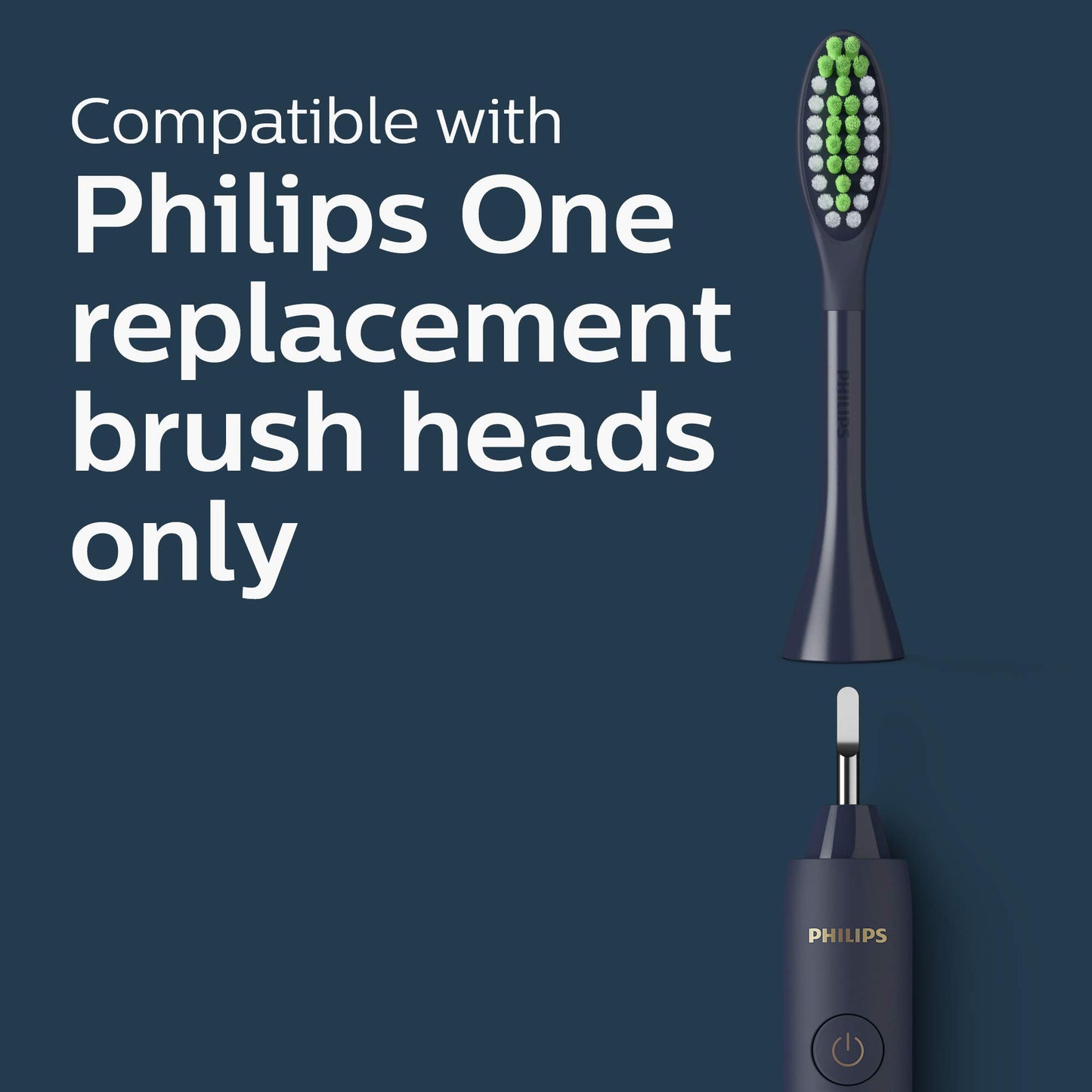 Philips One by Sonicare Battery Toothbrush, Mango Yellow, HY1100/02