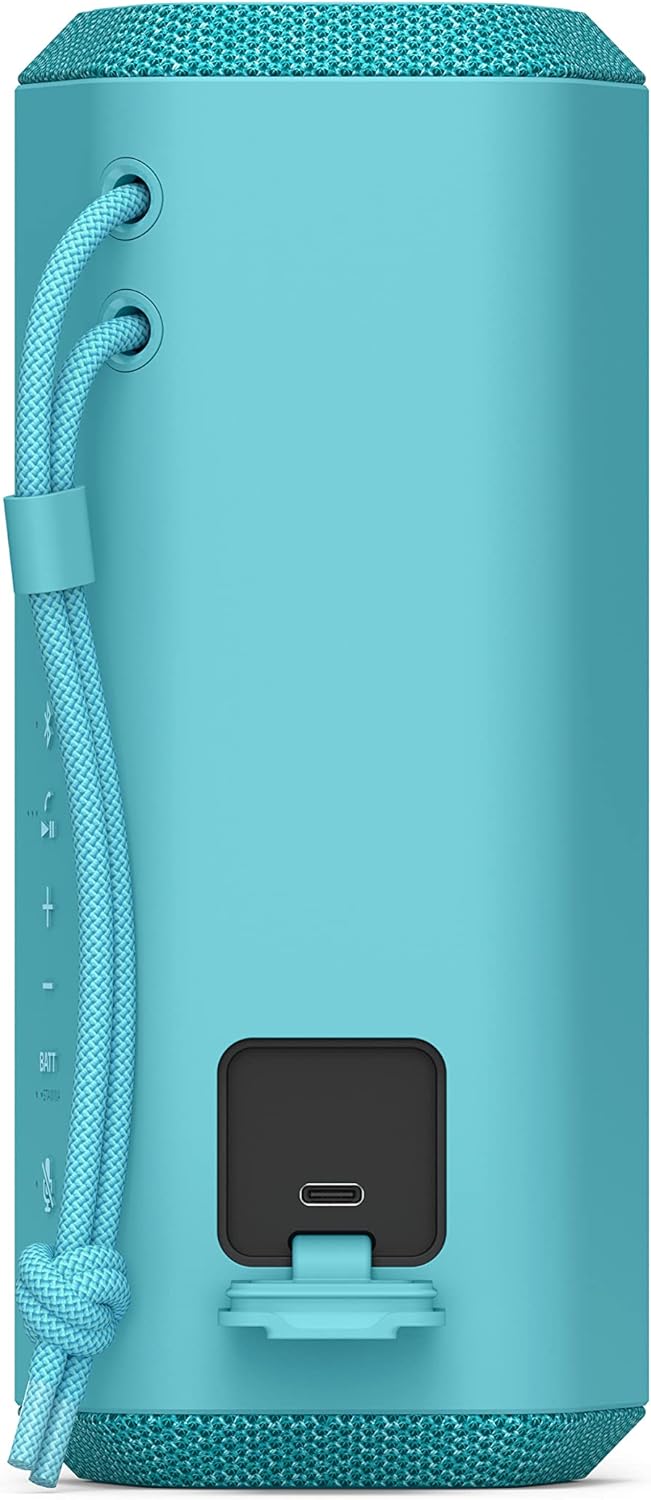Sony SRS XE200 X Series Wireless Ultra Portable Bluetooth Speaker, IP67 Waterproof, Dustproof and Shockproof with 16 Hour Battery and Easy to Carry Strap, Black, SRSXE200/B,