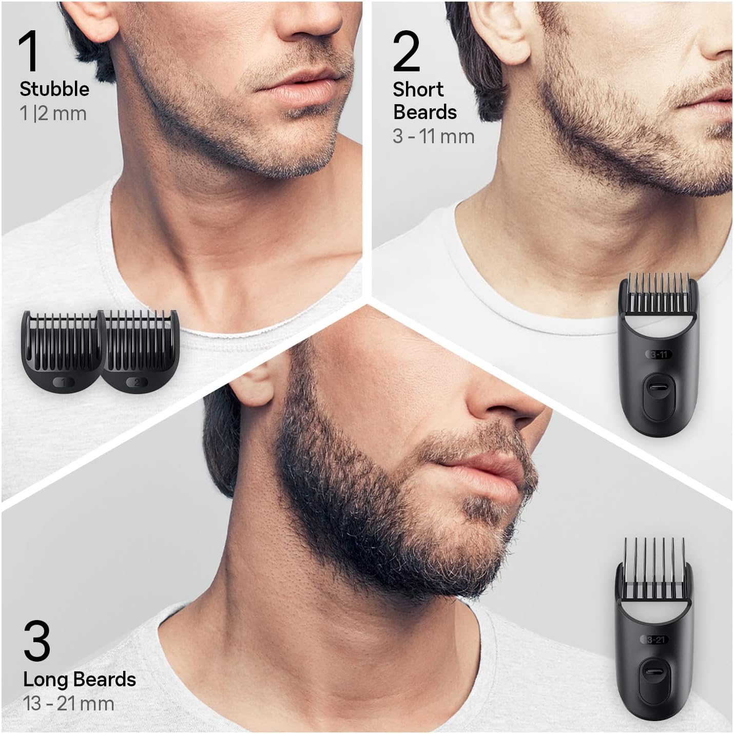 Braun MGK5245 7 in 1 Hair Clipper, Beard and Face Trimmer, Black/Blue