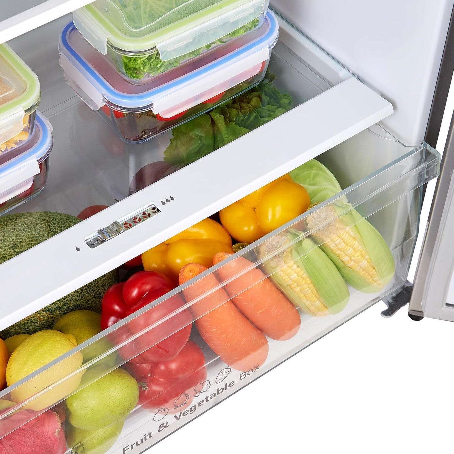 Hisense 488 Liter Refrigerator Double Door Top Mount Silver Model RT488N4ASU"Min 1 year manufacturer warranty"