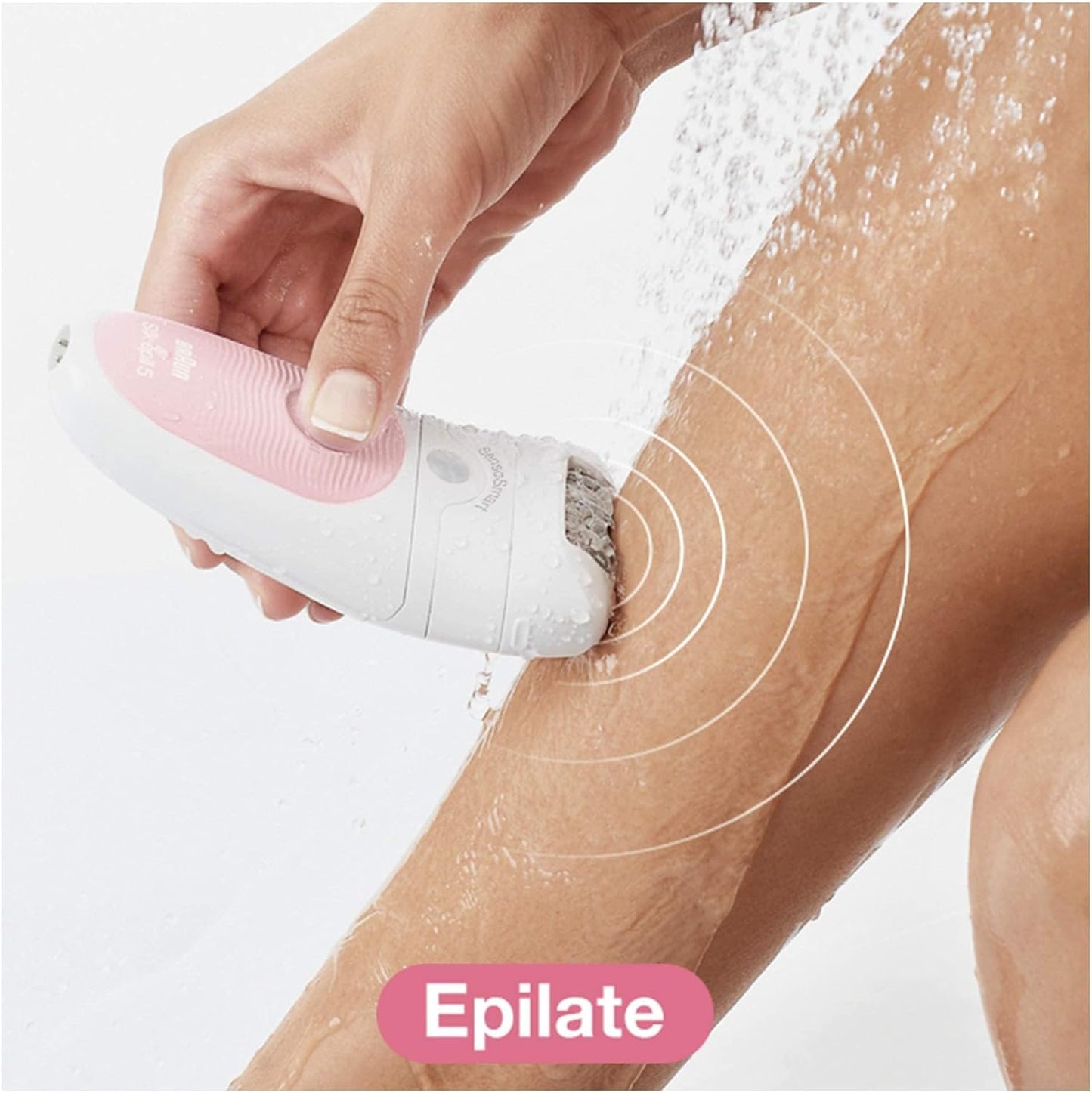 Braun Silk-Epil 5 5-541 Wet & Dry Epilator With 4 Extras