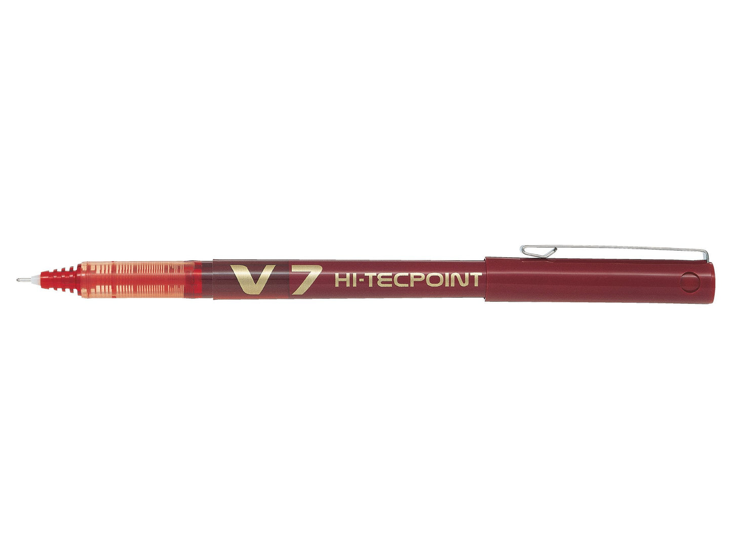 Pilot V7 Hi-Tecpoint Rollerball Pen, 0.7 mm Tip - Green