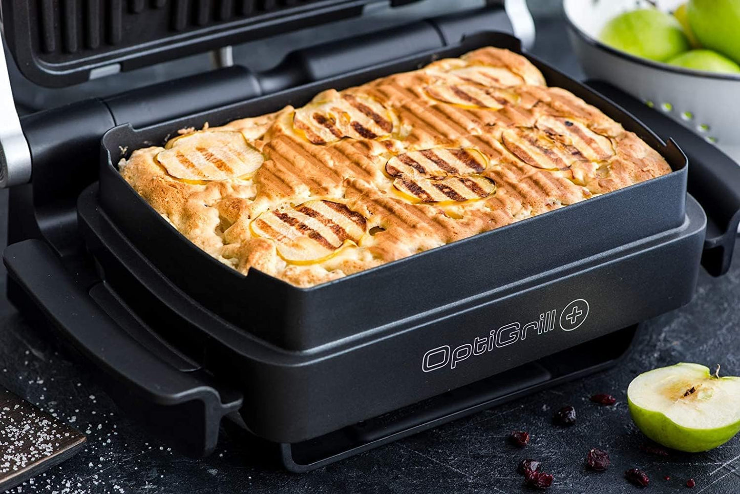 TEFAL Grill | Ultra compact Barbecue / BBQ Grill / Sandwich Maker | 1700 watts | Silver | 2 Years Warranty | GC302B28