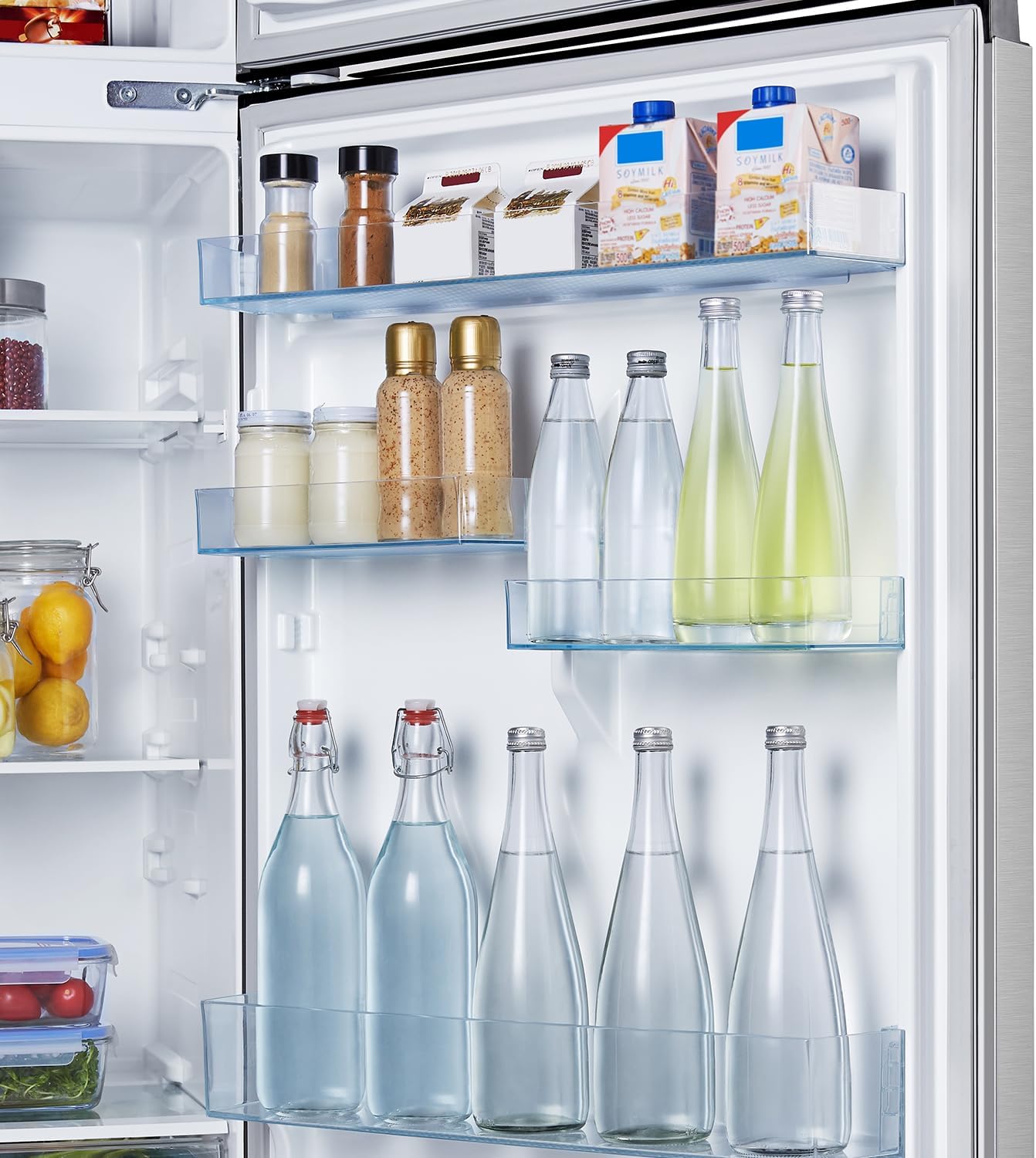 Hisense 488 Liter Refrigerator Double Door Top Mount Silver Model RT488N4ASU"Min 1 year manufacturer warranty"