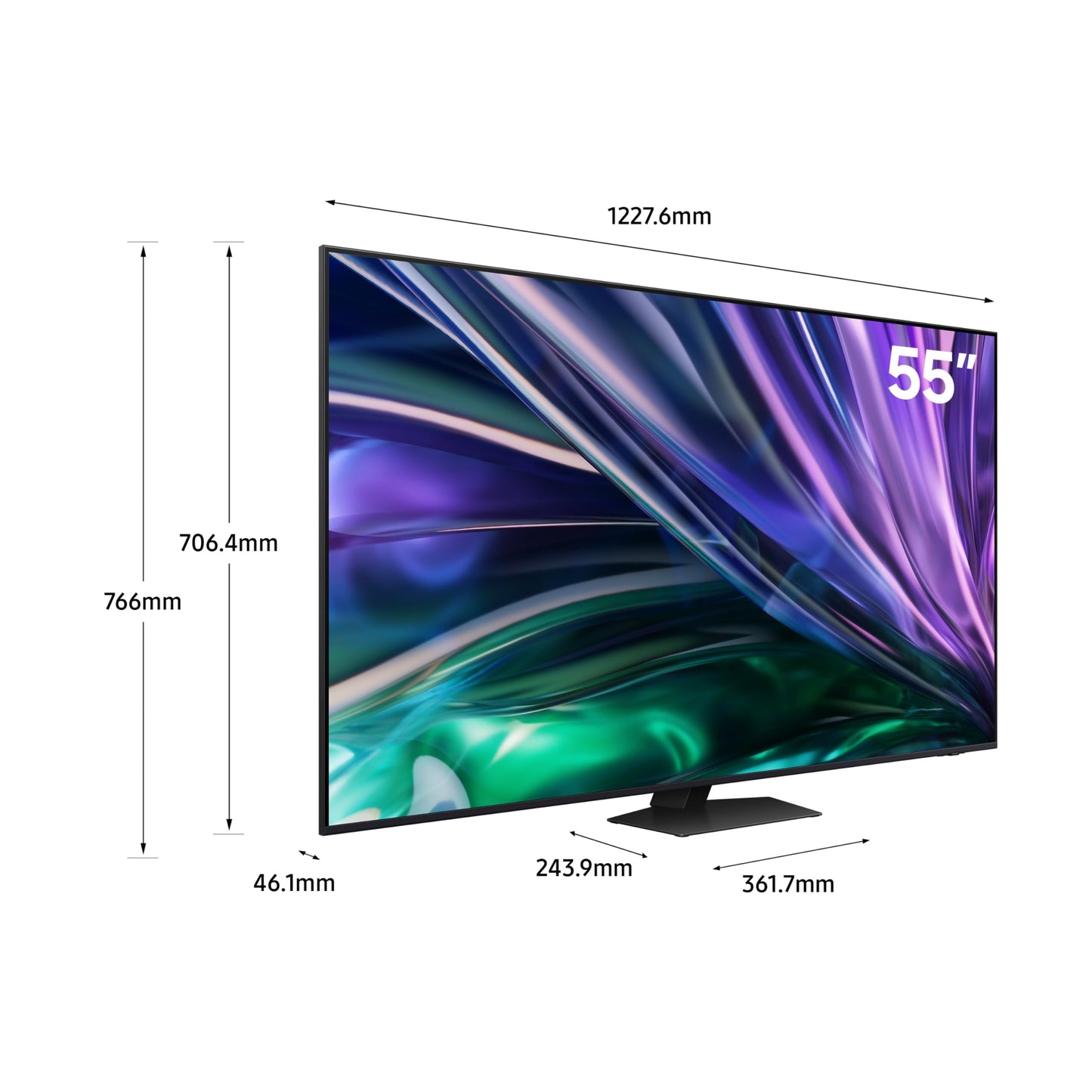 Samsung 55 Inch TV Neo QLED Neural Quantum Processor 4K - QA55QN85CAUXZN (2023 Model)
