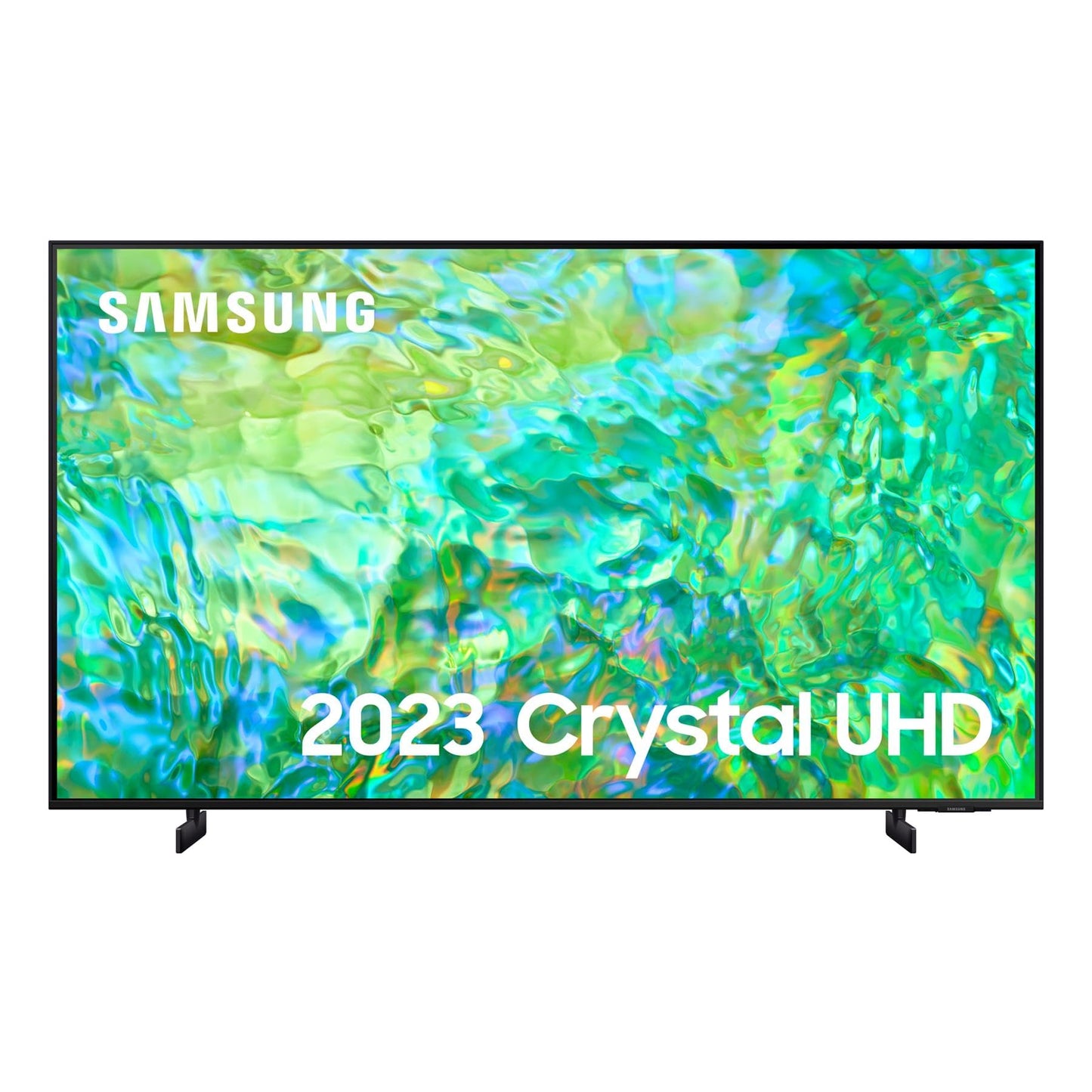 Samsung 55 Inch TV UHD 4K Processor Slim Look Built In Receiver - UA55AU7000UXZN (2021 Model)