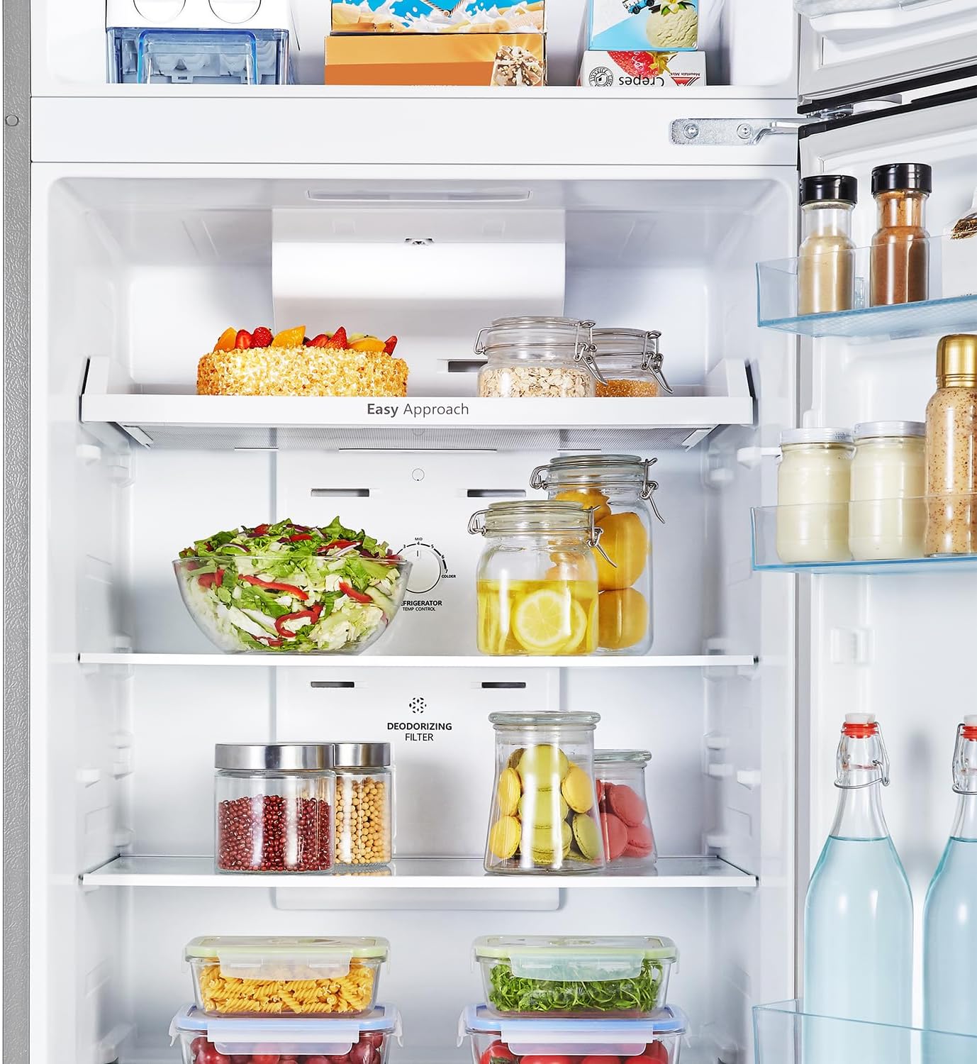Hisense 488 Liter Refrigerator Double Door Top Mount Silver Model RT488N4ASU"Min 1 year manufacturer warranty"