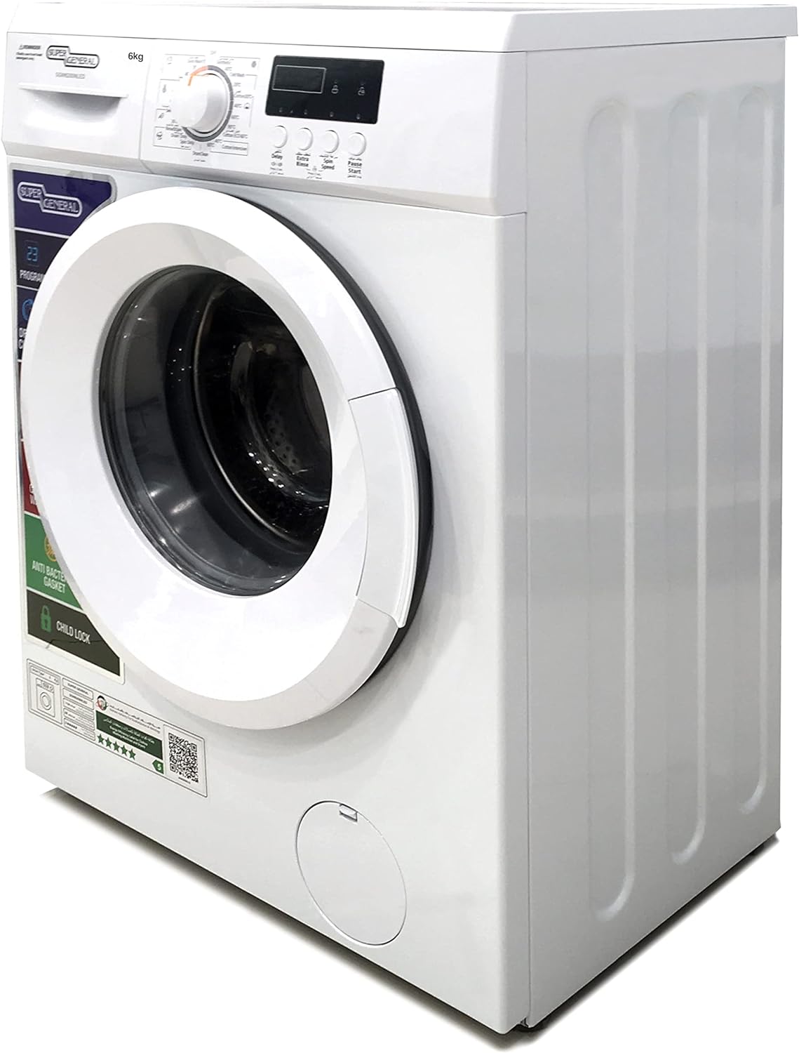 Super General SGW6250NLED 6Kg Front Load Washing Machine 2024 Edition