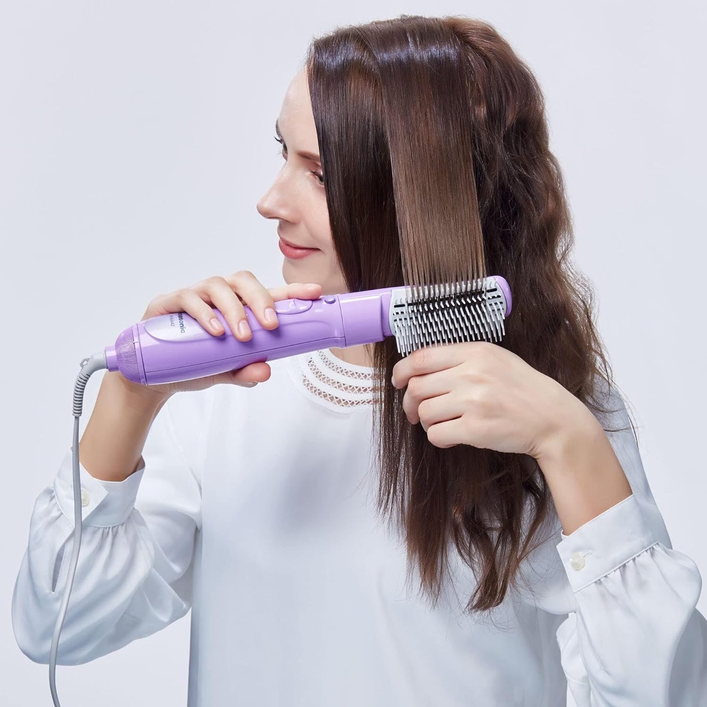 Panasonic Eh-Ka31 Hair Styler Blow Brush 3 Attachments