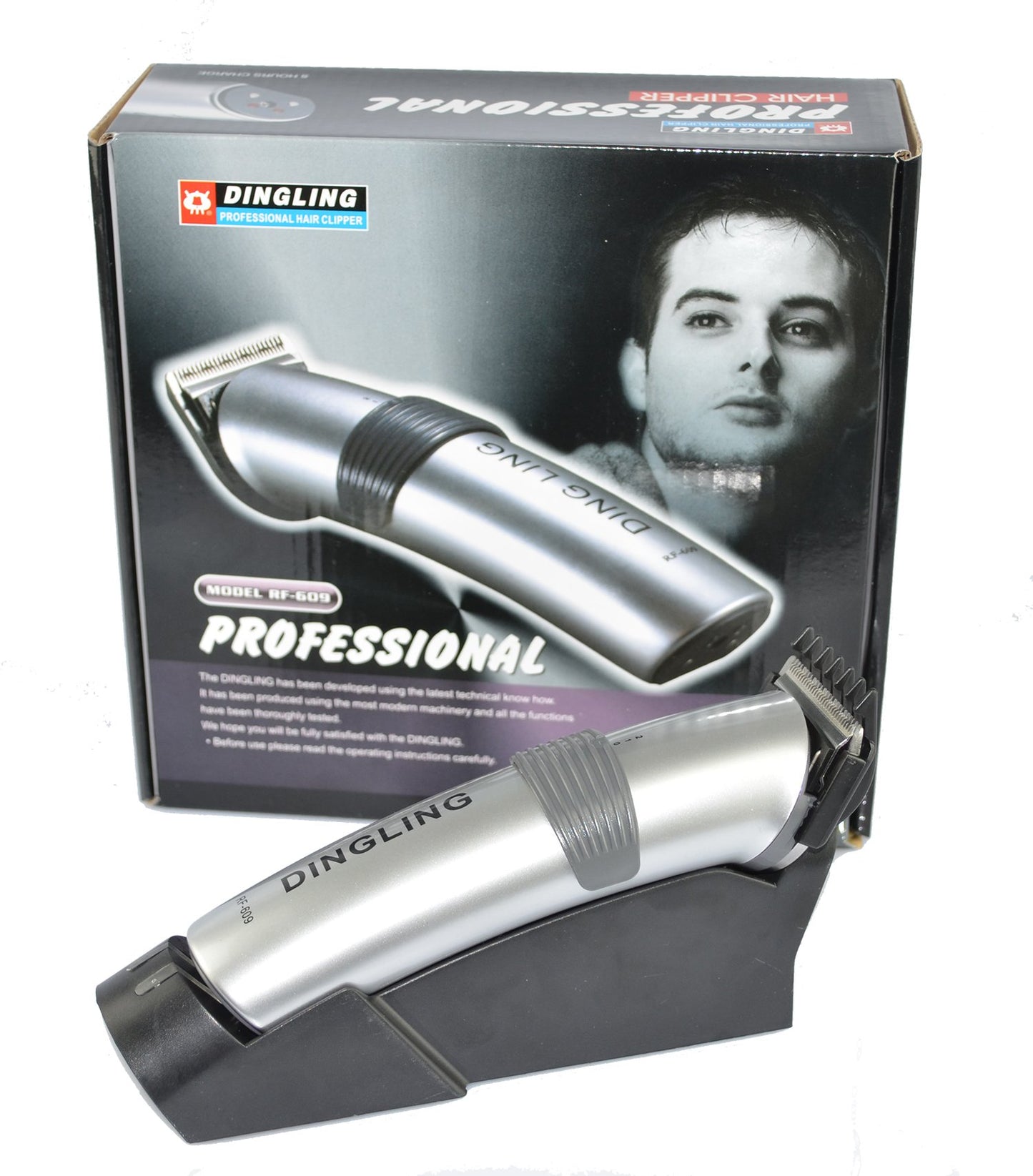 Rf-609 Dingling Electro Plating Hair Clipper Hair Trimmer Use For Man