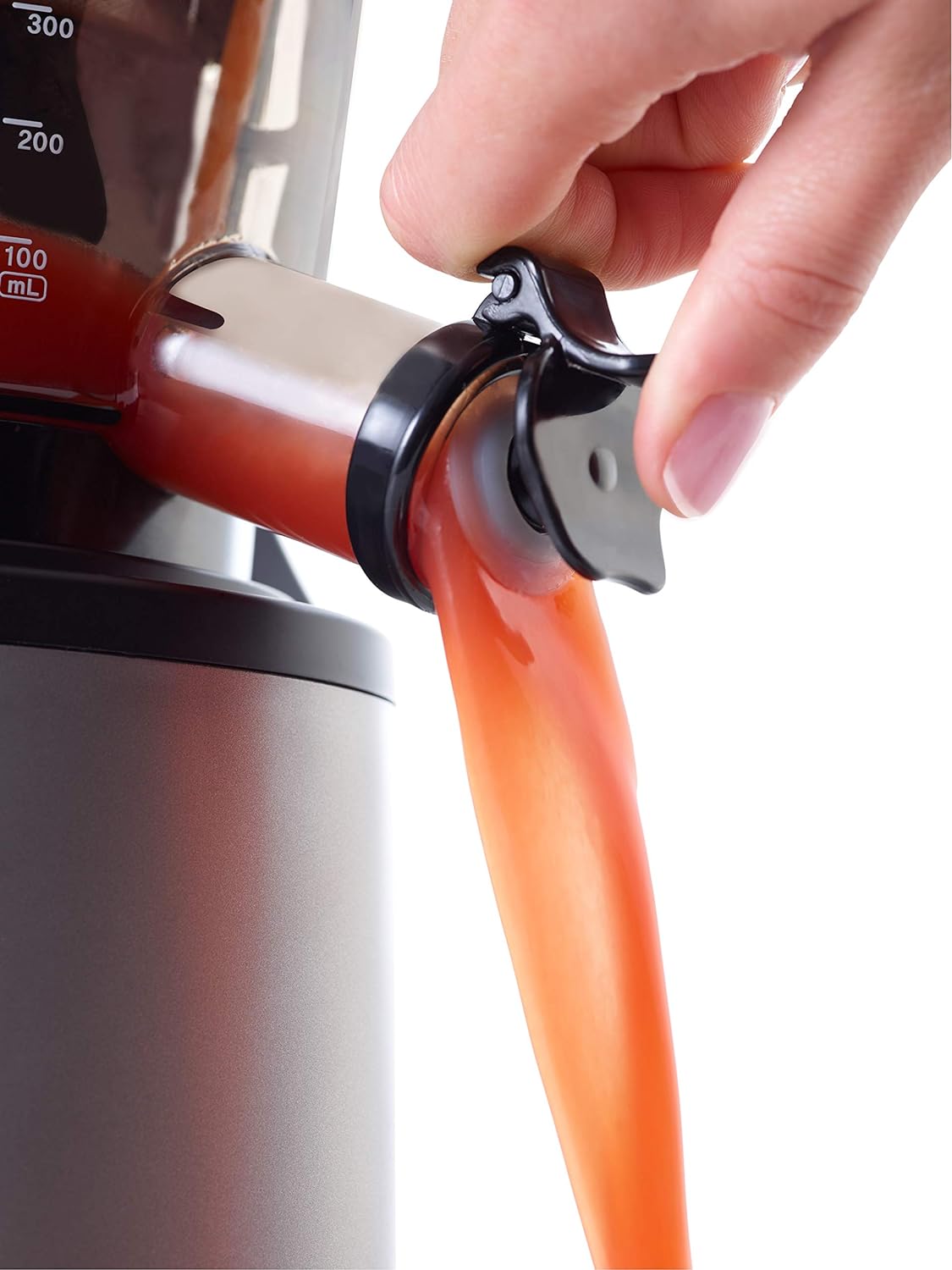 Kenwood Pure Juice Pro Slow Juicer, Metal, Jmm70.000Bk, Silver