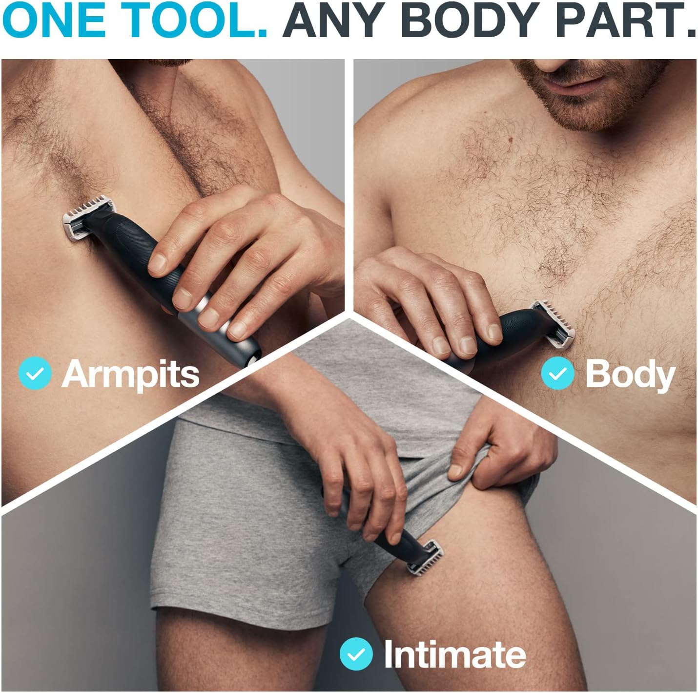 Braun Series X Xt5200 Wet & Dry All-In-One Tool Electric Razor & Beard Trimmer With 5 Attachments, Black/Silver