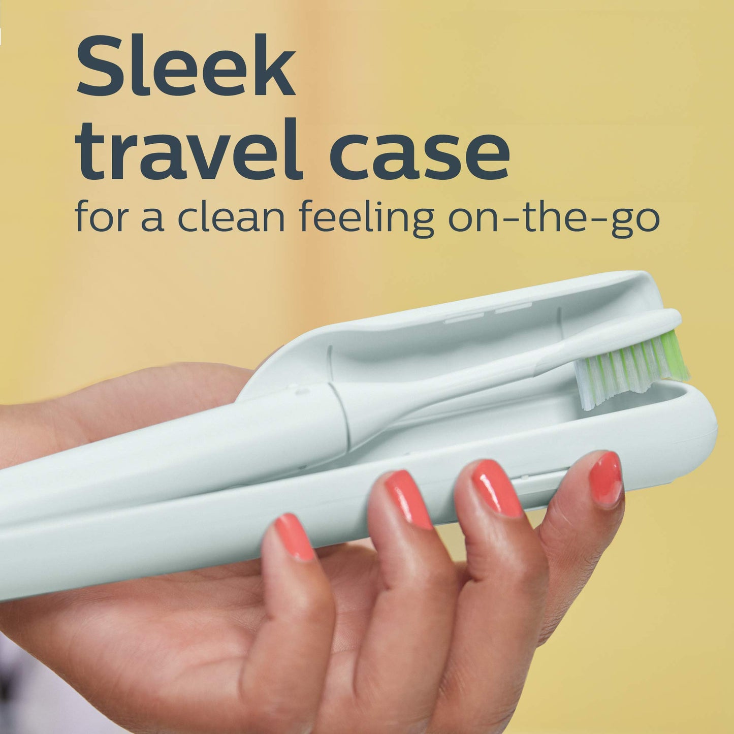 Philips One by Sonicare Battery Toothbrush, Mango Yellow, HY1100/02