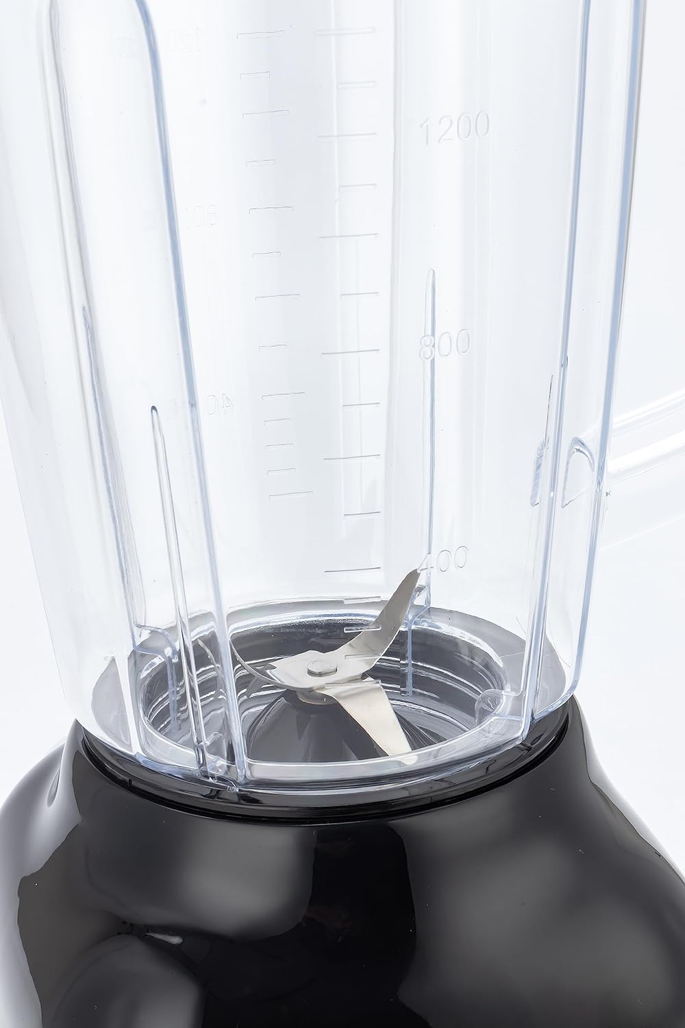 KHIND 330W Blender, 1.5L Jar, 2 Speed, Jar Safety Locking Mechanism, Compact and Sleek Design with Safety Switch, Powerful and Durable Motor, Rust-Free Stainless Steel Blades, Black and White - BL1542
