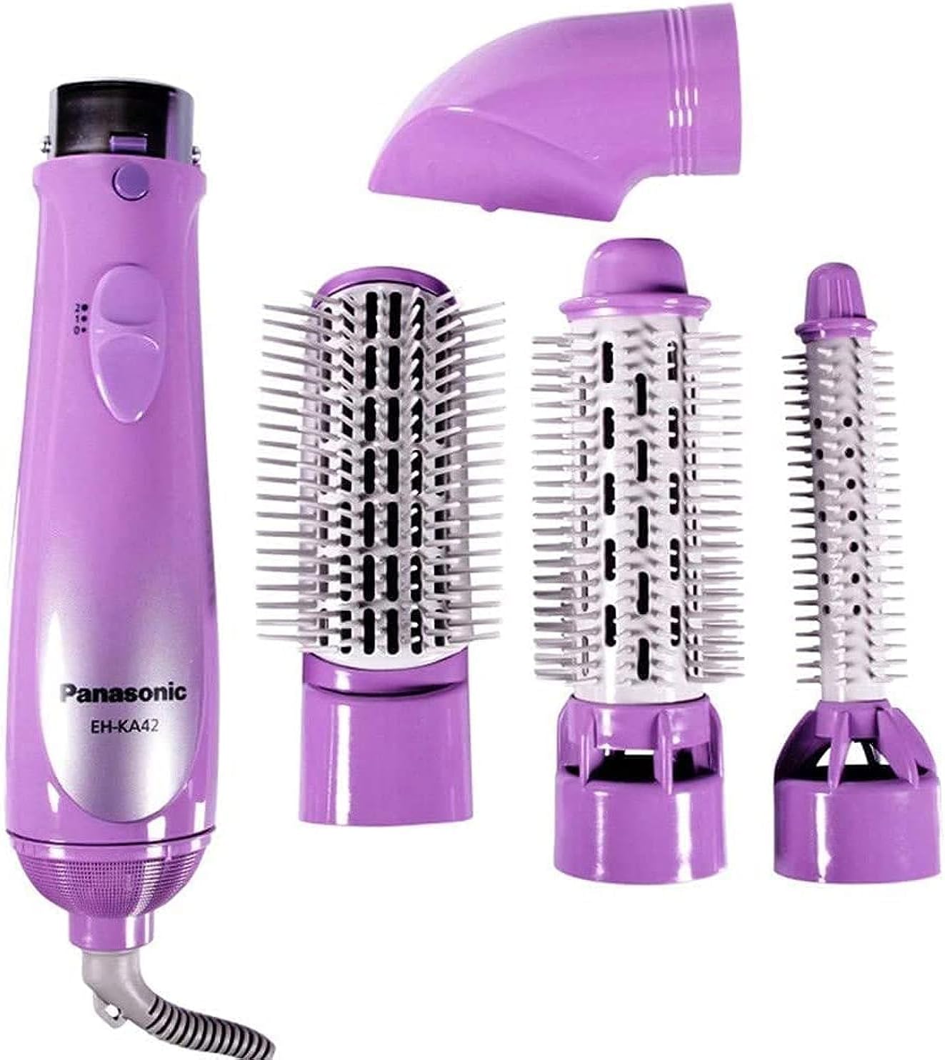 Panasonic Eh-Ka31 Hair Styler Blow Brush 3 Attachments