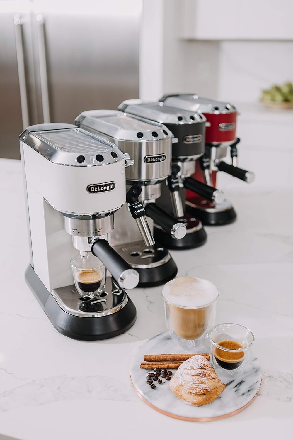 DeLonghi America, EC685M Dedica Deluxe Espresso, Silver