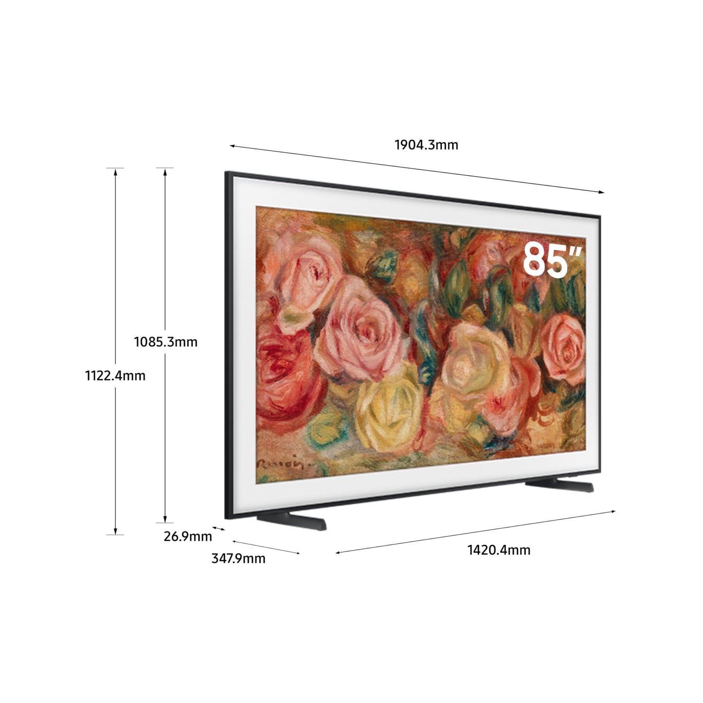Samsung 55 Inch TV Crystal UHD Crystal Processor 4K Hub - UA55CU7000UXZN (2023 Model)