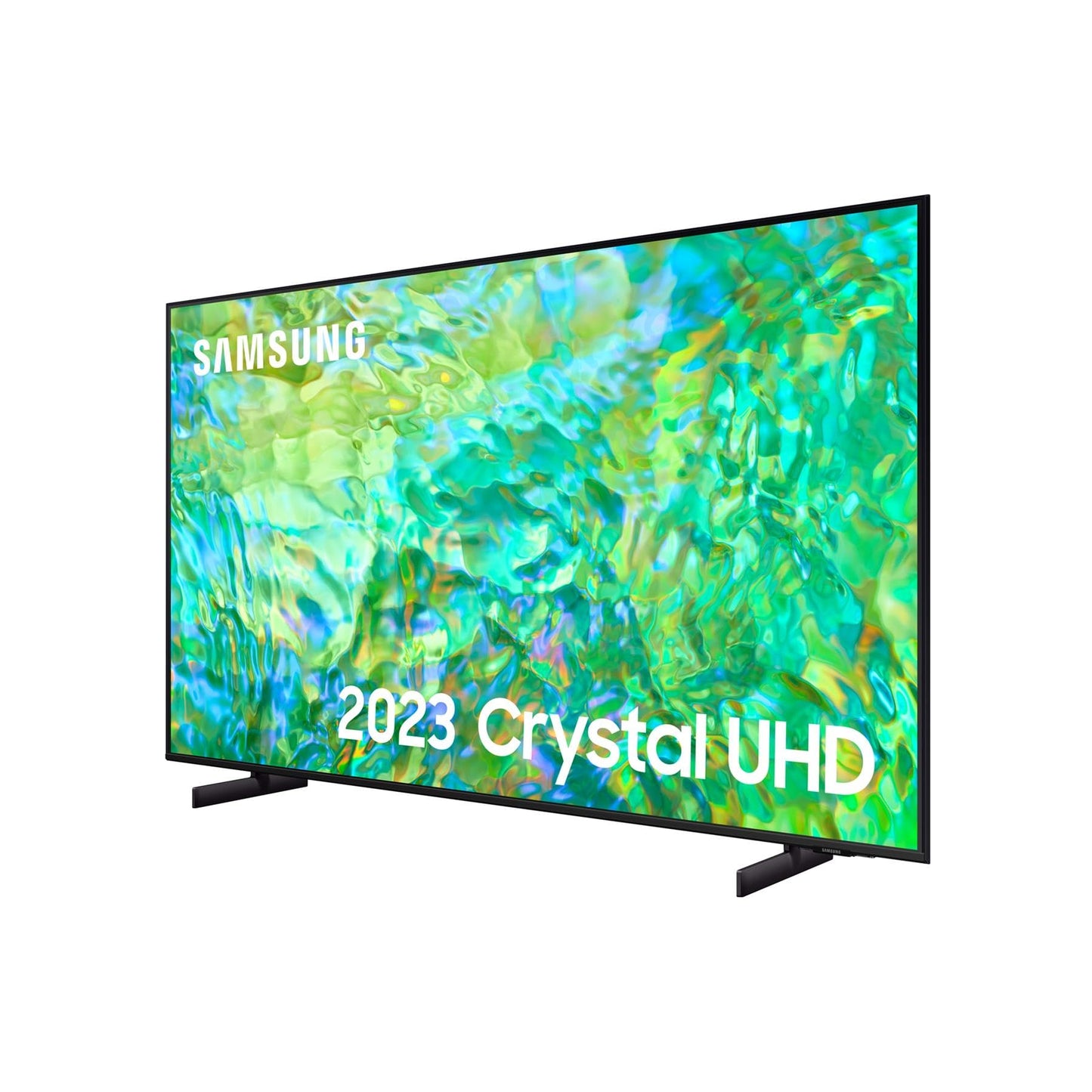Samsung 55 Inch TV UHD 4K Processor Slim Look Built In Receiver - UA55AU7000UXZN (2021 Model)