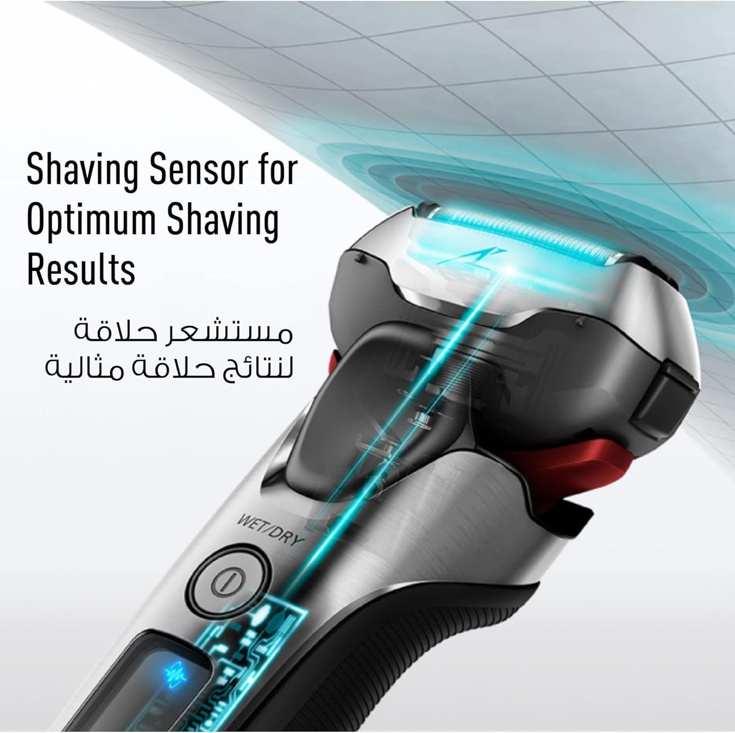 Panasonic Es-St25 Rechargeable Electric Shaver 3-Blade - Wet/Dry Shower Shaving