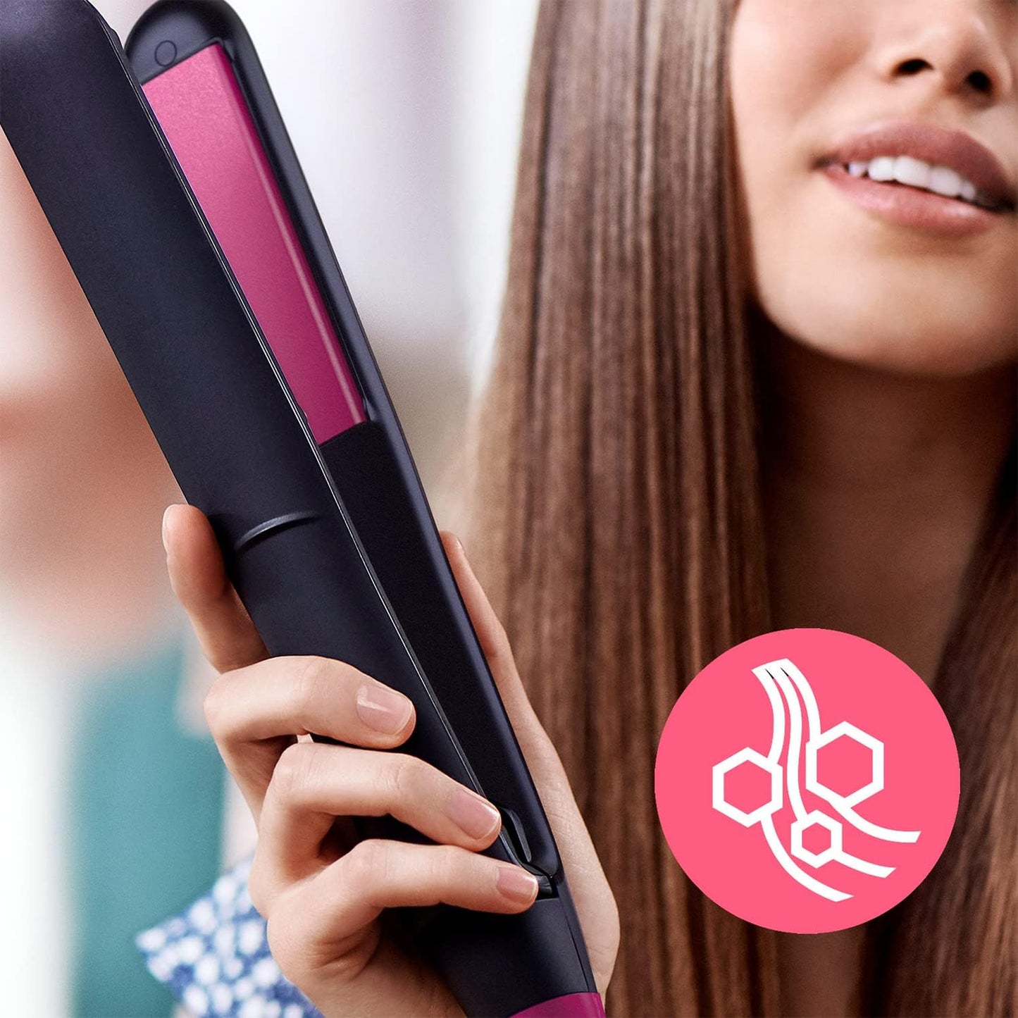 Philips StraightCare Essential ThermoProtect straightener BHS37500 ThermoProtect technology