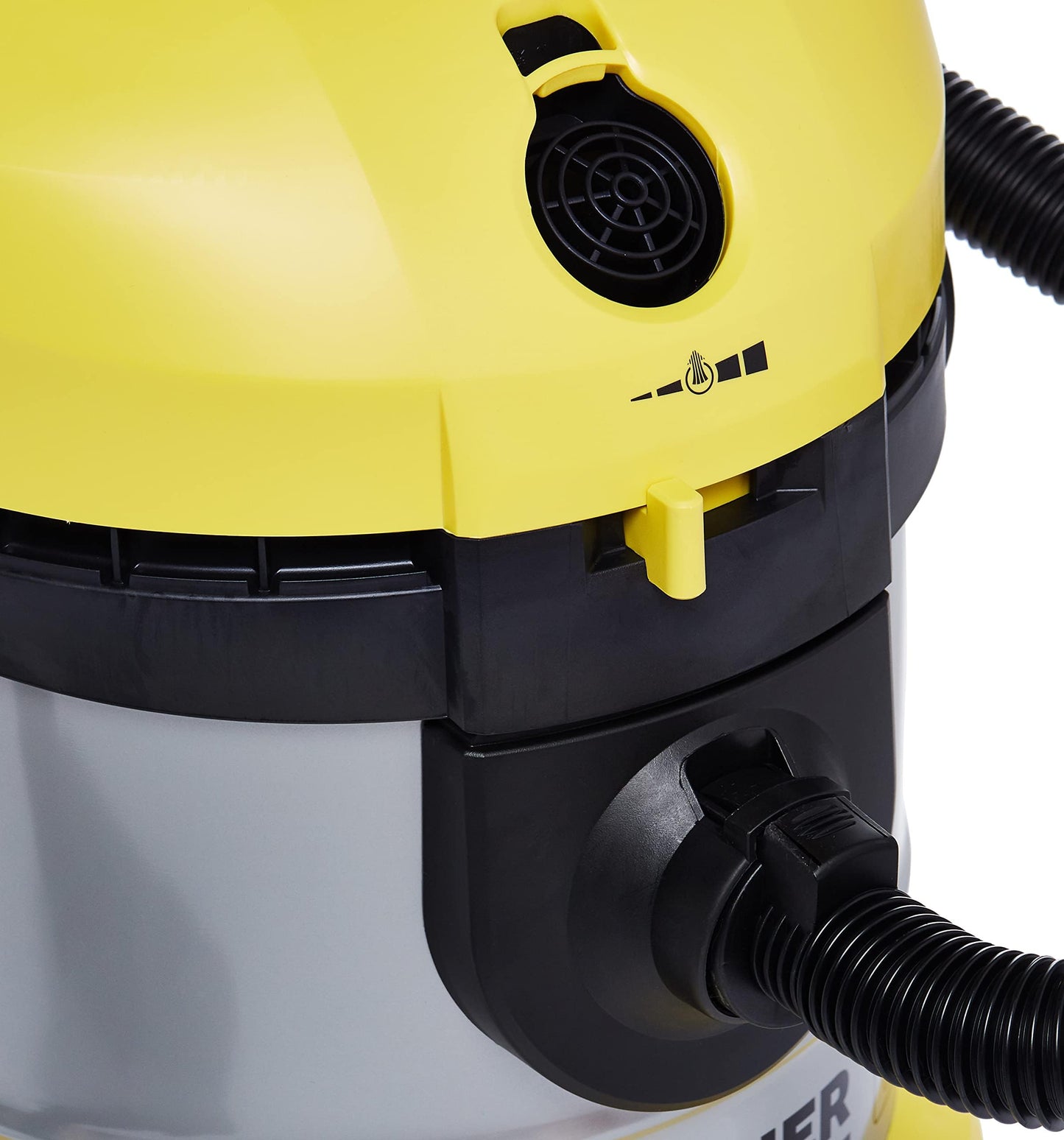 Karcher VC1800 Dry Vacuum Cleaner, 1800W, Excellent German Performance, Large Capacity, Powerful Suction, Lightweight & Compact, Yellow