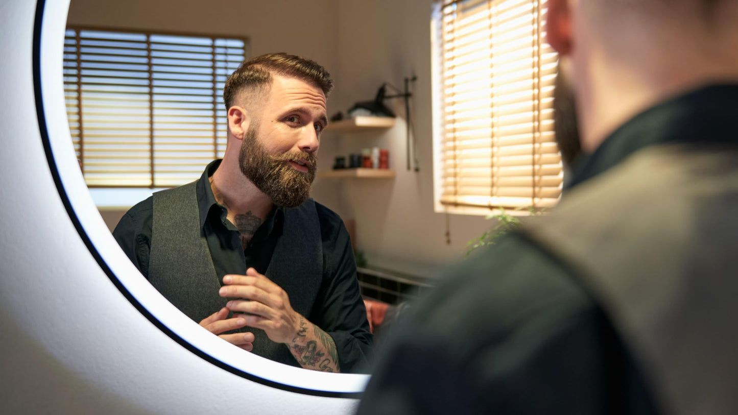 Philips Multigroom Series 3000 for Face, 6-in-1 Grooming Kit for beard, moustache, nose & ear hair, cordless, 60 min runtime, 16h full charging time, MG3710/33,Black