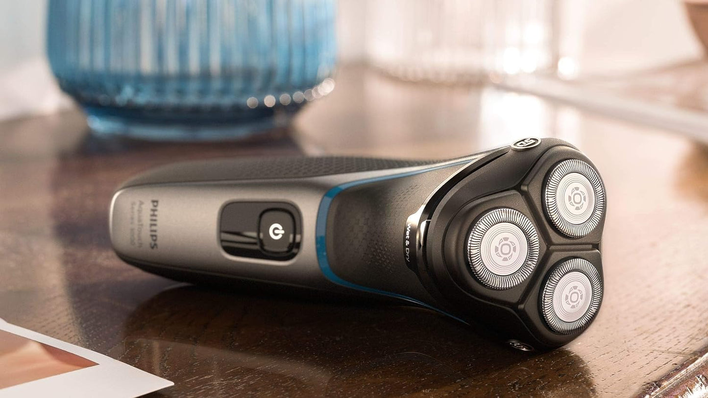 Philips Wet Or Dry Electric Shaver, Black, S312250. 2 Years Warranty