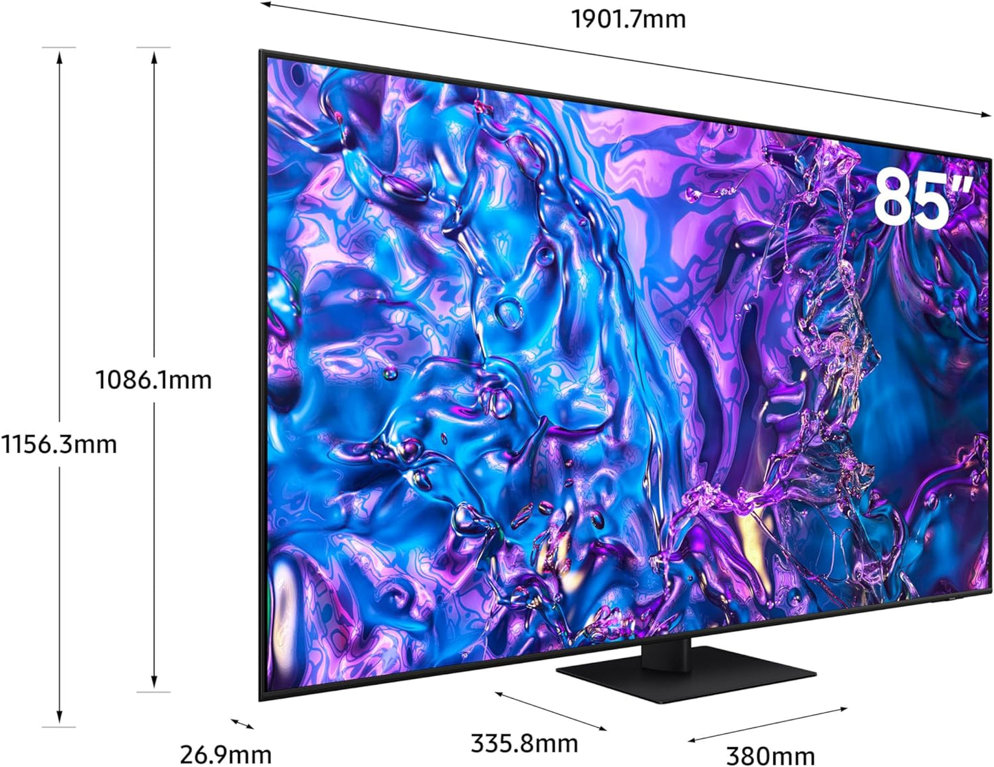 Samsung 55 Inch TV Crystal UHD Crystal Processor 4K Hub - UA55CU7000UXZN (2023 Model)