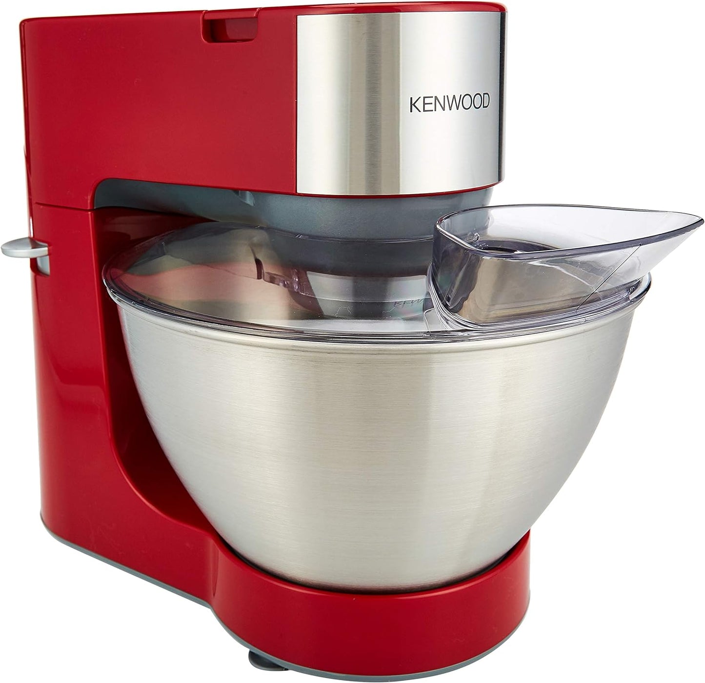 KENWOOD Stand Mixer Kitchen Machine PROSPERO 900W with 4.3L Stainless Steel Bowl, K-Beater, Whisk, Dough Hook, Glass Blender, Meat Grinder, Food Processor, Juicer, Citrus Juicer KM241002 Red