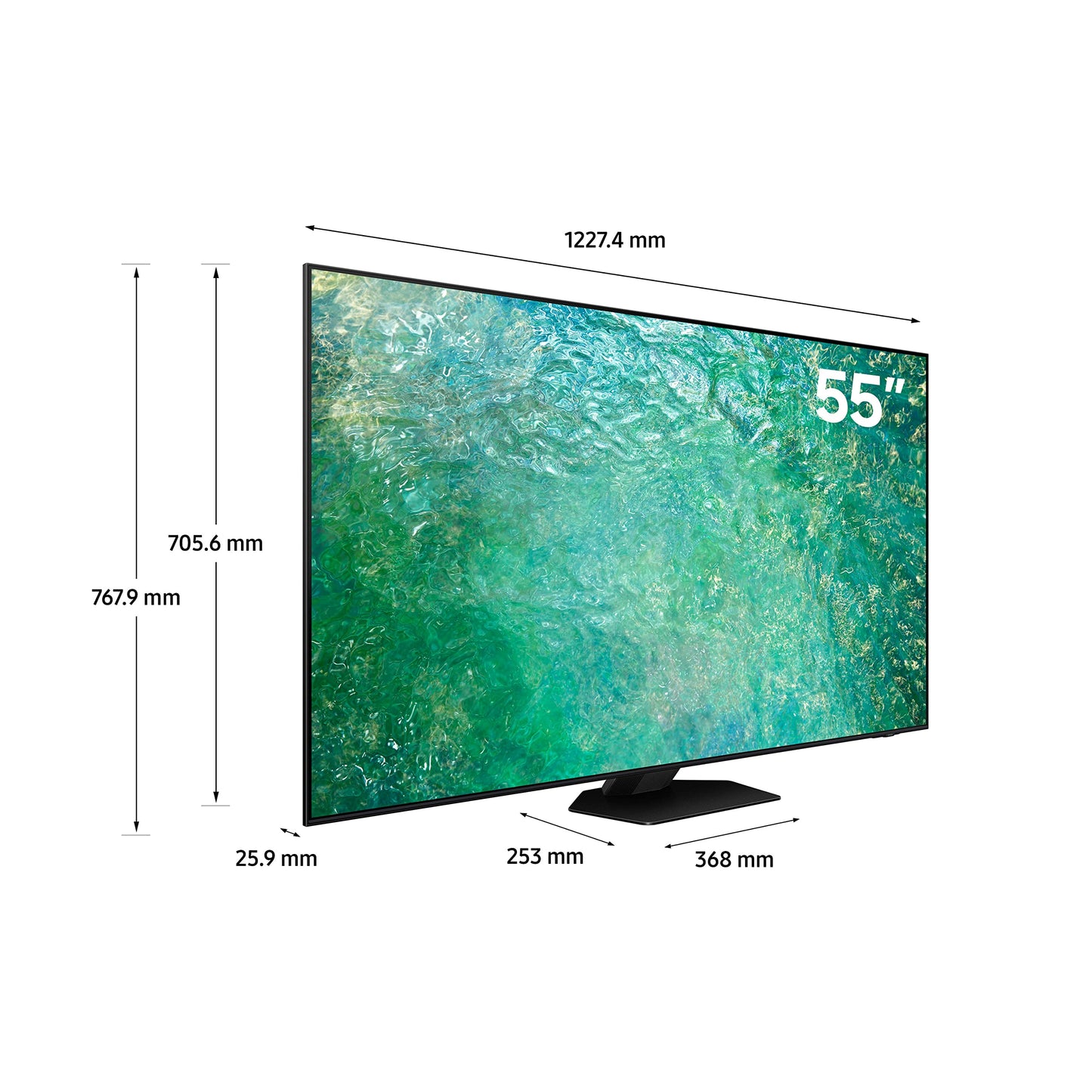 Samsung 55 Inch TV Neo QLED Neural Quantum Processor 4K - QA55QN85CAUXZN (2023 Model)