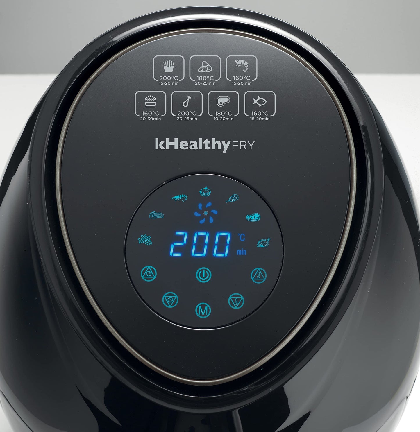 Kenwood Digital Air Fryer XL 3.8L 1.7Kg 1500W With Rapid Hot Air Circulation For Frying, Grilling, Broiling, Roasting, Baking And Toasting Hfp30.000Wh, White