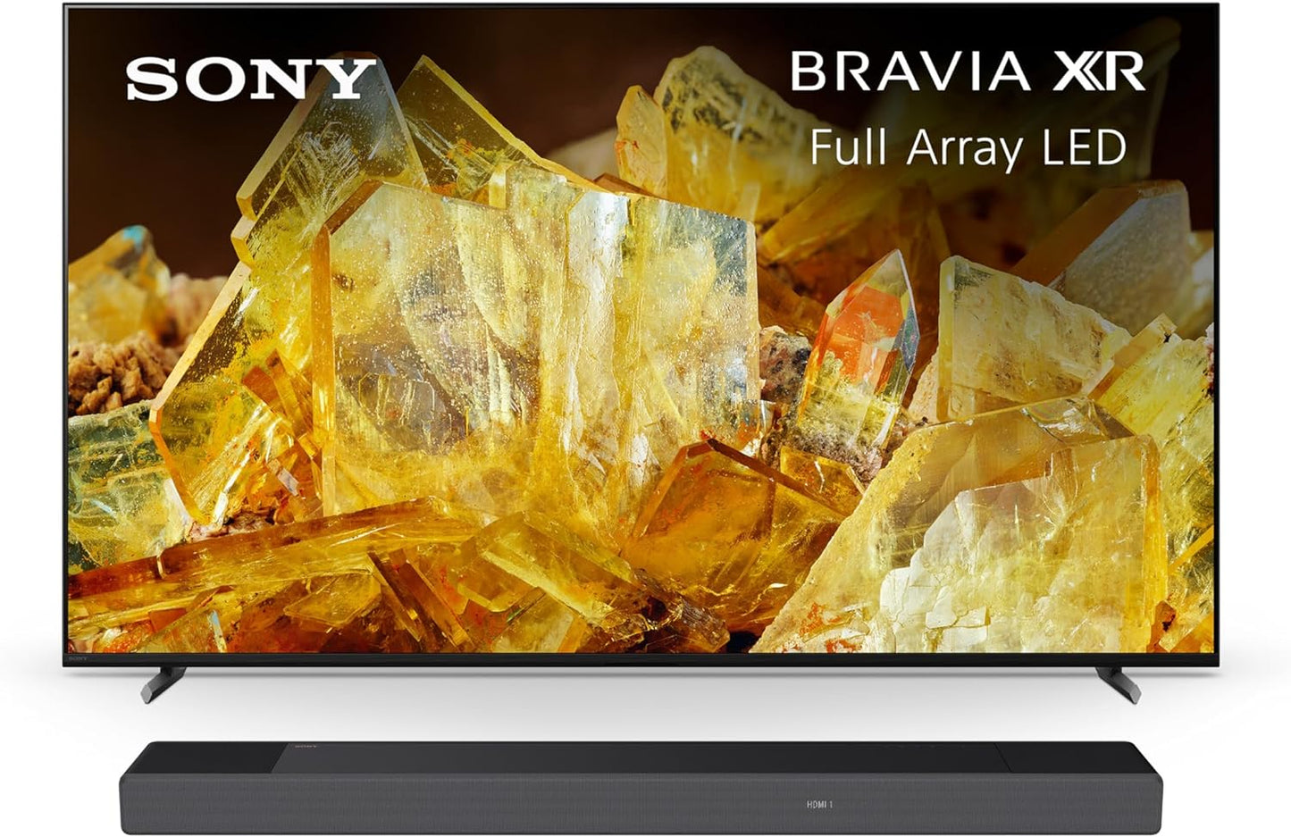 Sony 75 Inch 4K Ultra HD TV X90L Series: BRAVIA XR Full Array LED Smart Google TV with Dolby Vision HDR and Exclusive Features for The Playstation® 5 XR75X90L- Latest Model,Black