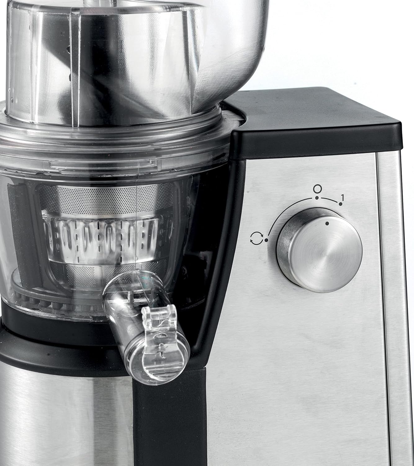Kenwood Pure Juice Pro Slow Juicer, Metal, Jmm70.000Bk, Silver