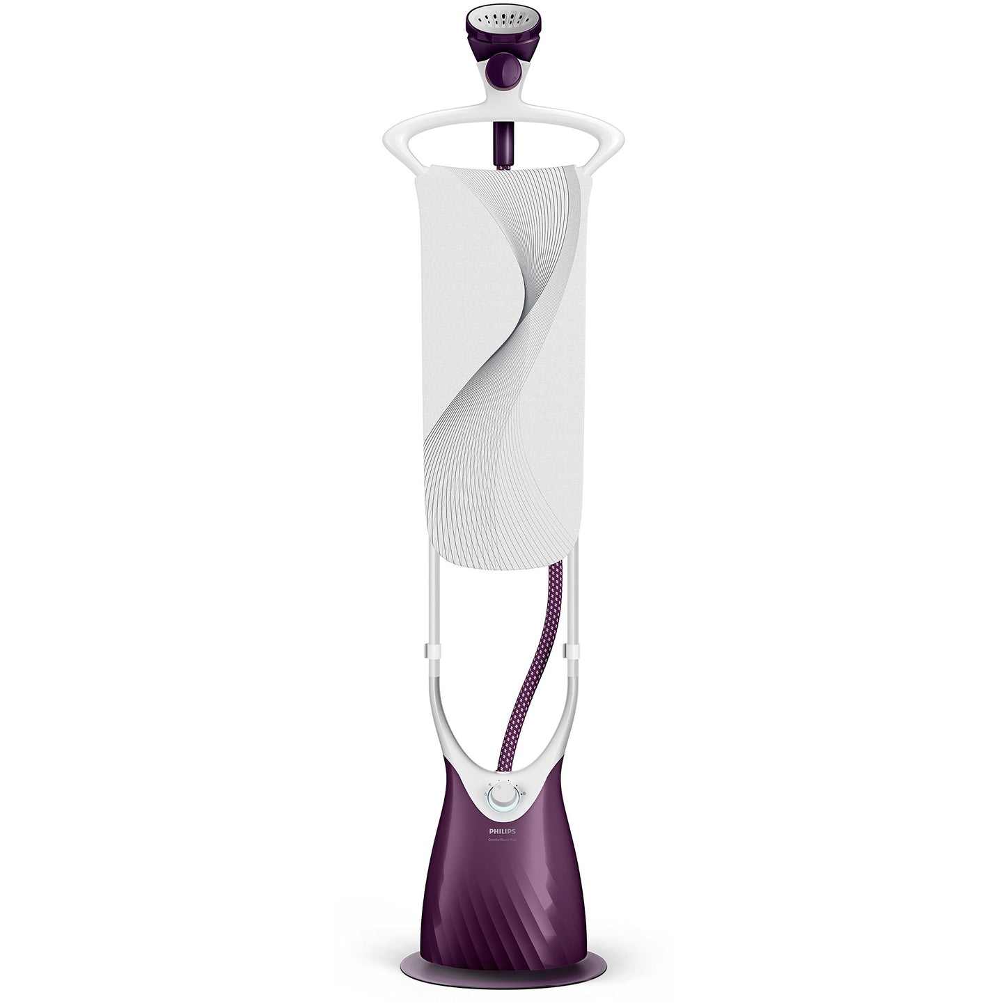 Philips Vertical Garment Steamer Comforttouch Plus, Purple, 1.8 Litre, Gc558/36,, 1800 ml -