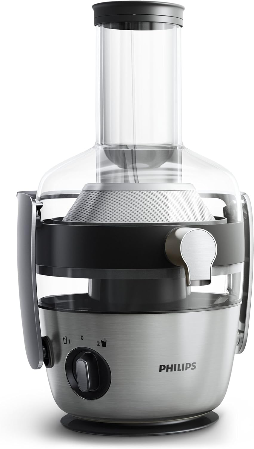 Philips 1200W Avance Collection Juicer- 1200W, 1L Capacity, XXL Feeding Tube, Lower Noise - HR1922/21