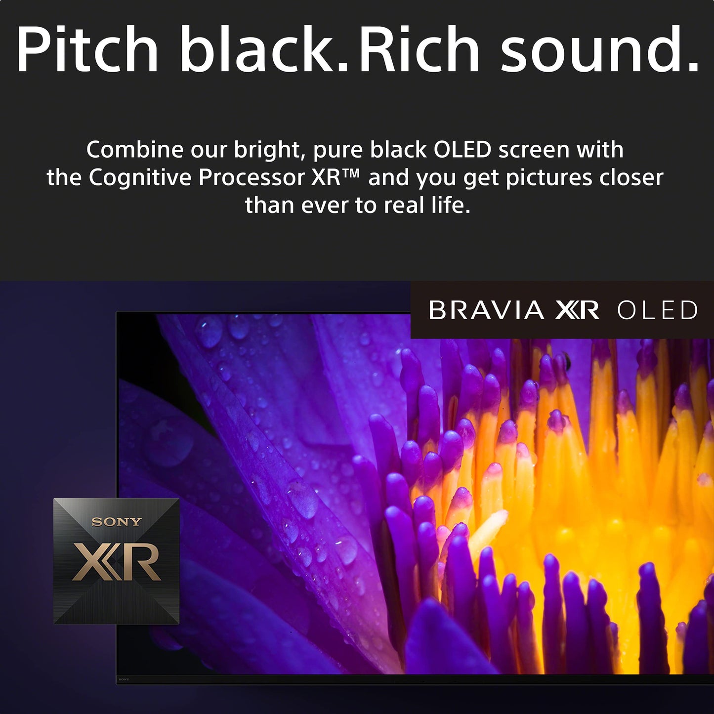 Sony Bravia 210 cm (83 inches) XR Series 4K Ultra HD Smart OLED Google TV XR-83A80L (Black)