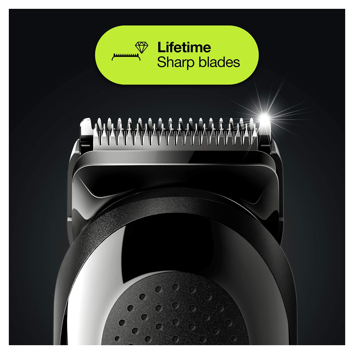 Braun Mgk 3245 All-In-One Trimmer 7-In-1 Beard Trimmer, Hair Clipper, Detail Trimmer, Rechargeable, With Gillette Proglide Razor, Blackblue
