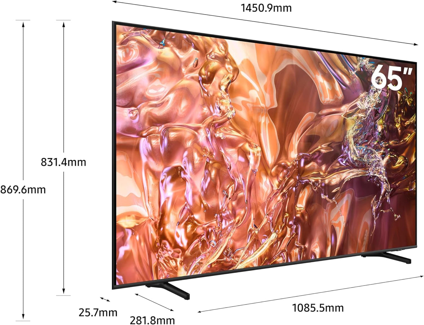Samsung 55 Inch TV Crystal UHD Crystal Processor 4K Hub - UA55CU7000UXZN (2023 Model)