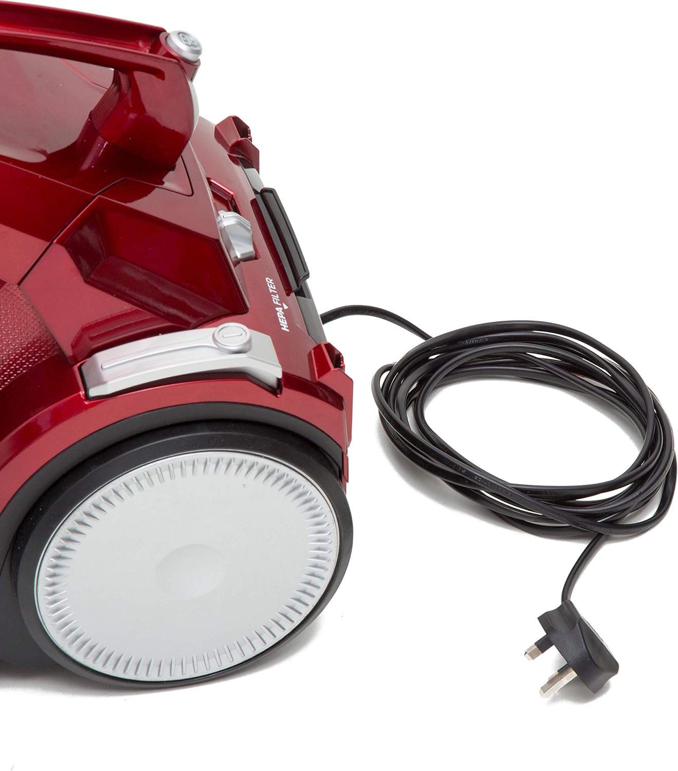 SHARP 2200W SINGLE CYCLONE CANISTER BAGLESS VACUUM CLEANER SILENT TECHNOLOGY WITH HEPA FILTER EC-BL2203A-RZ