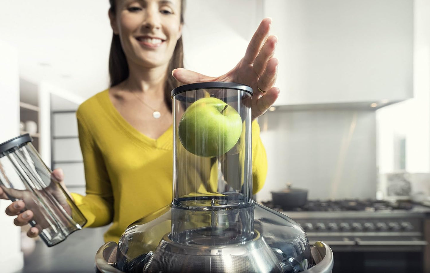 Philips 1200W Avance Collection Juicer- 1200W, 1L Capacity, XXL Feeding Tube, Lower Noise - HR1922/21