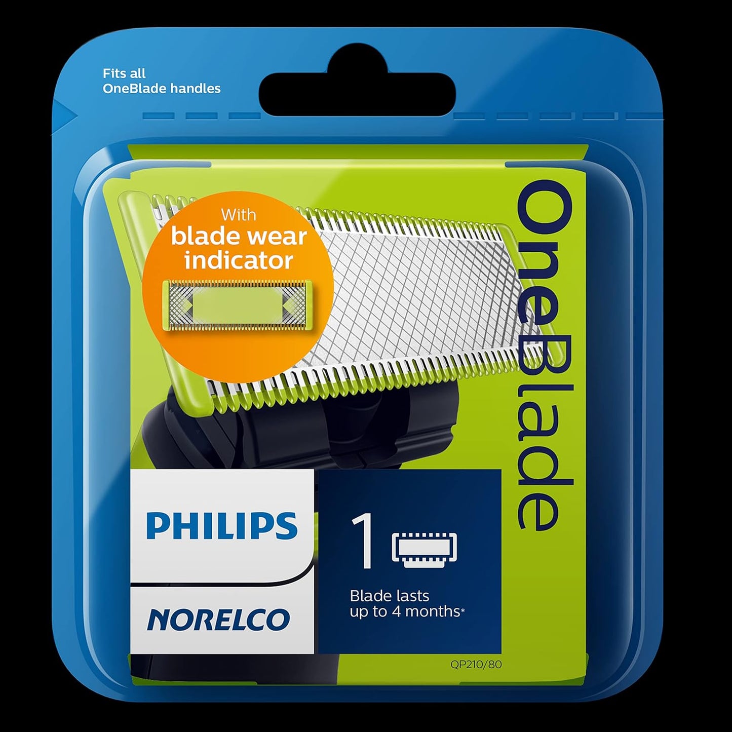 Philips Norelco Oneblade Replacement Blades, 3 Count, Qp230/80