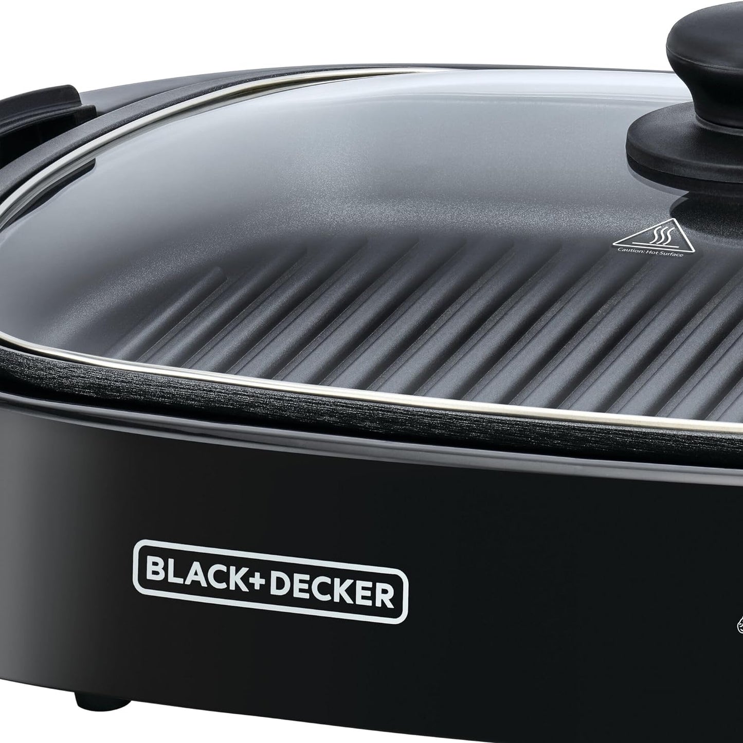 Black+Decker 2000W Family Health Grill, Black/Silver, Cg2000-B5, 2 Year Warranty