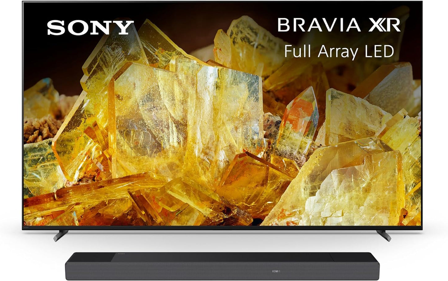 Sony 75 Inch 4K Ultra HD TV X90L Series: BRAVIA XR Full Array LED Smart Google TV with Dolby Vision HDR and Exclusive Features for The Playstation® 5 XR75X90L- Latest Model,Black