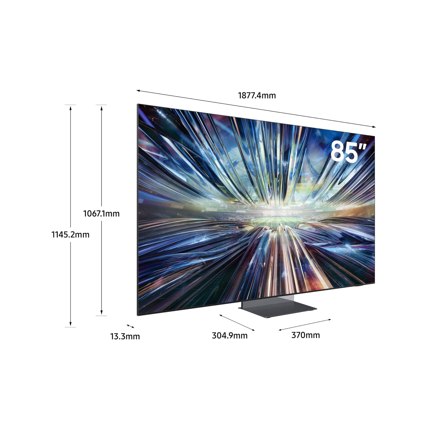 Samsung 75 Inch TV Crystal UHD Crystal Processor 4K Hub - UA75CU7000UXZN (2023 Model)