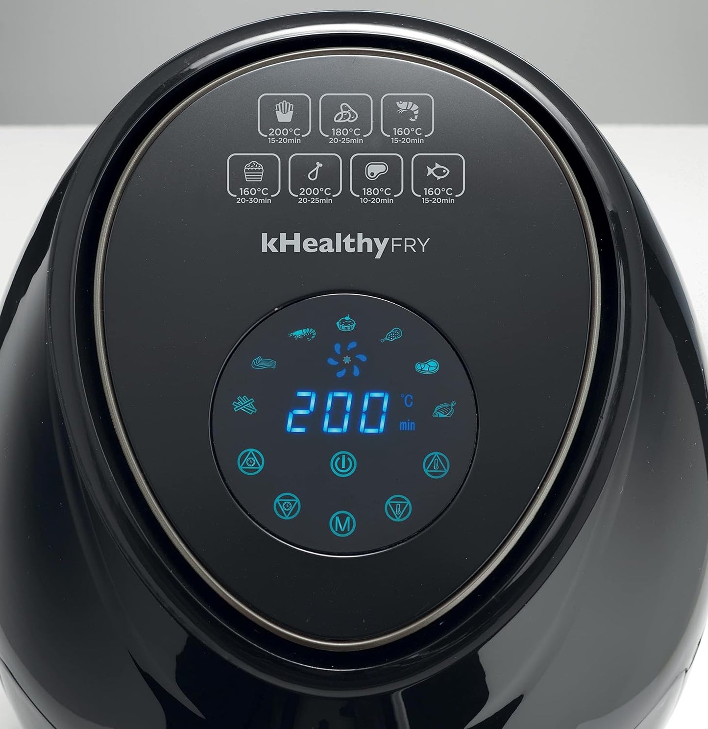 Kenwood Digital Air Fryer XL 3.8L 1.7Kg 1500W With Rapid Hot Air Circulation For Frying, Grilling, Broiling, Roasting, Baking And Toasting Hfp30.000Wh, White