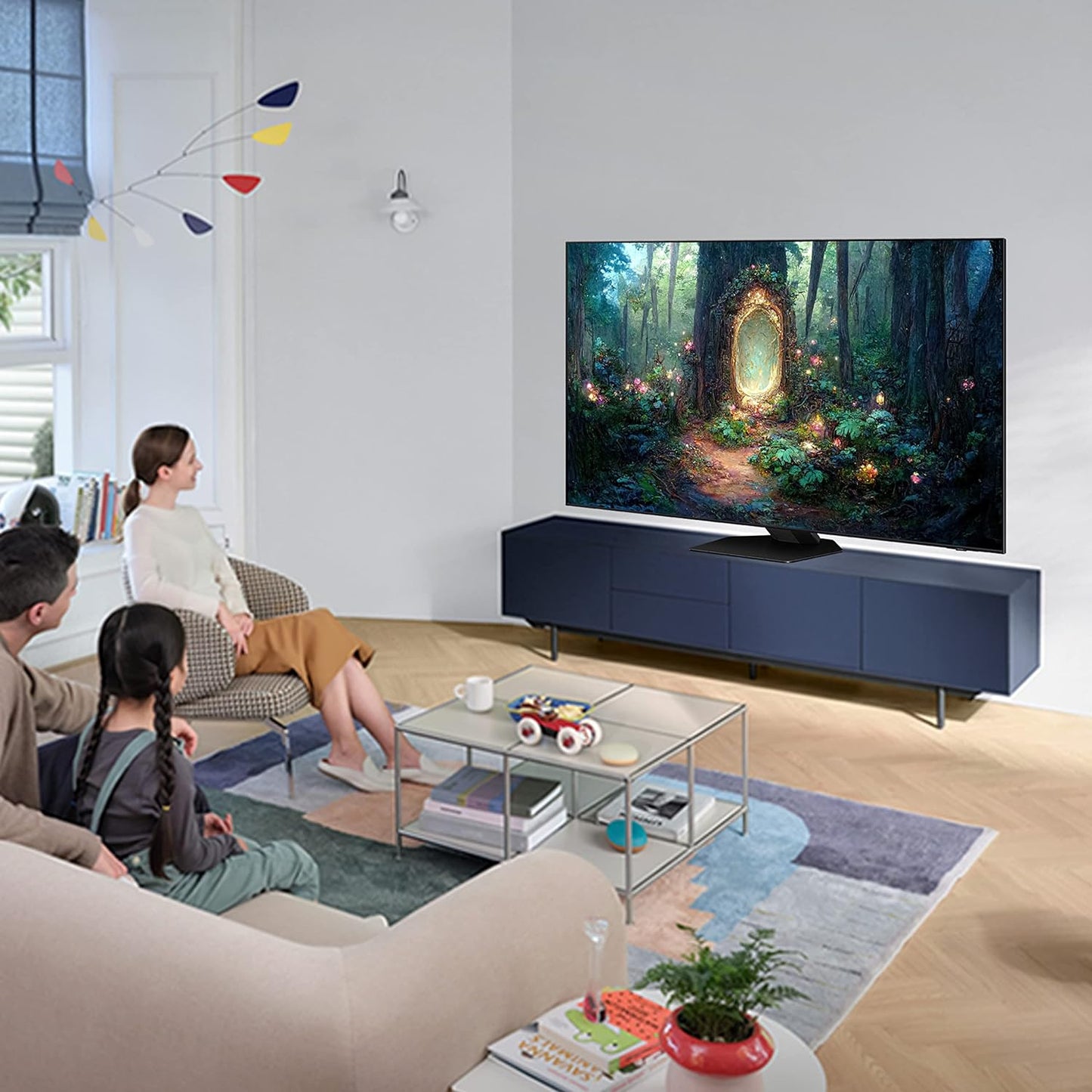 Samsung 65 Inch TV Crystal UHD 4K Crystal Processor 4K Airslim Dynamic Crystal Color - UA65CU8000UXZN (2023 Model)