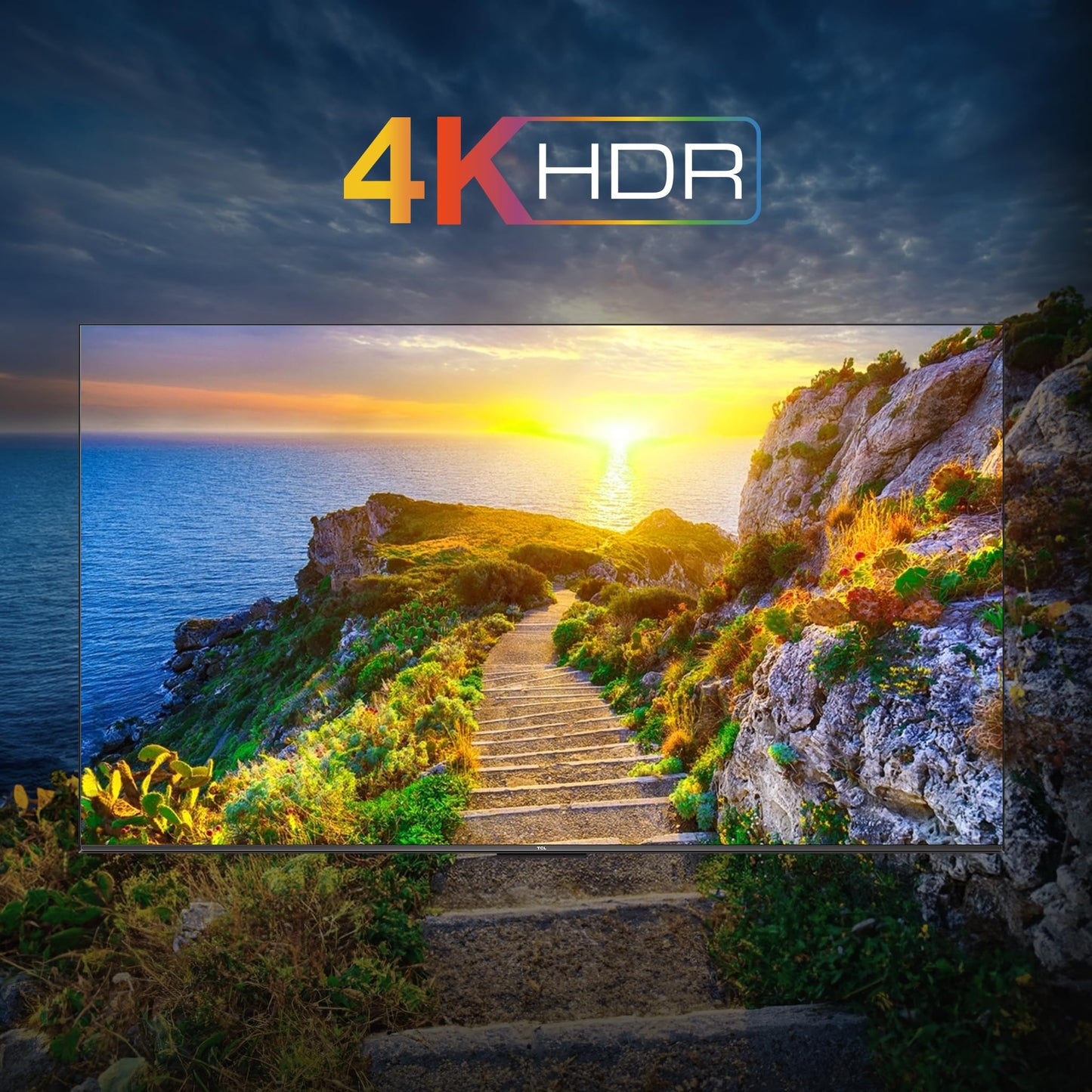 TCL 164 cm (65 inches) Bezel-Less Series 4K Ultra HD Smart LED Google TV 65P635 (Black)