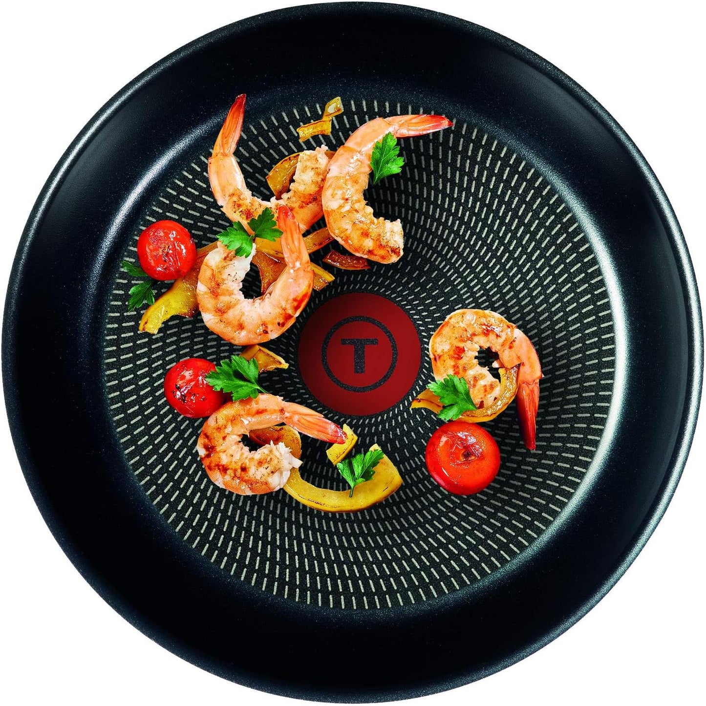 Tefal G6 Tempo Flame 32 Cm Non Stick Frypan With Thermo Spot, Red, Aluminium, C3040883